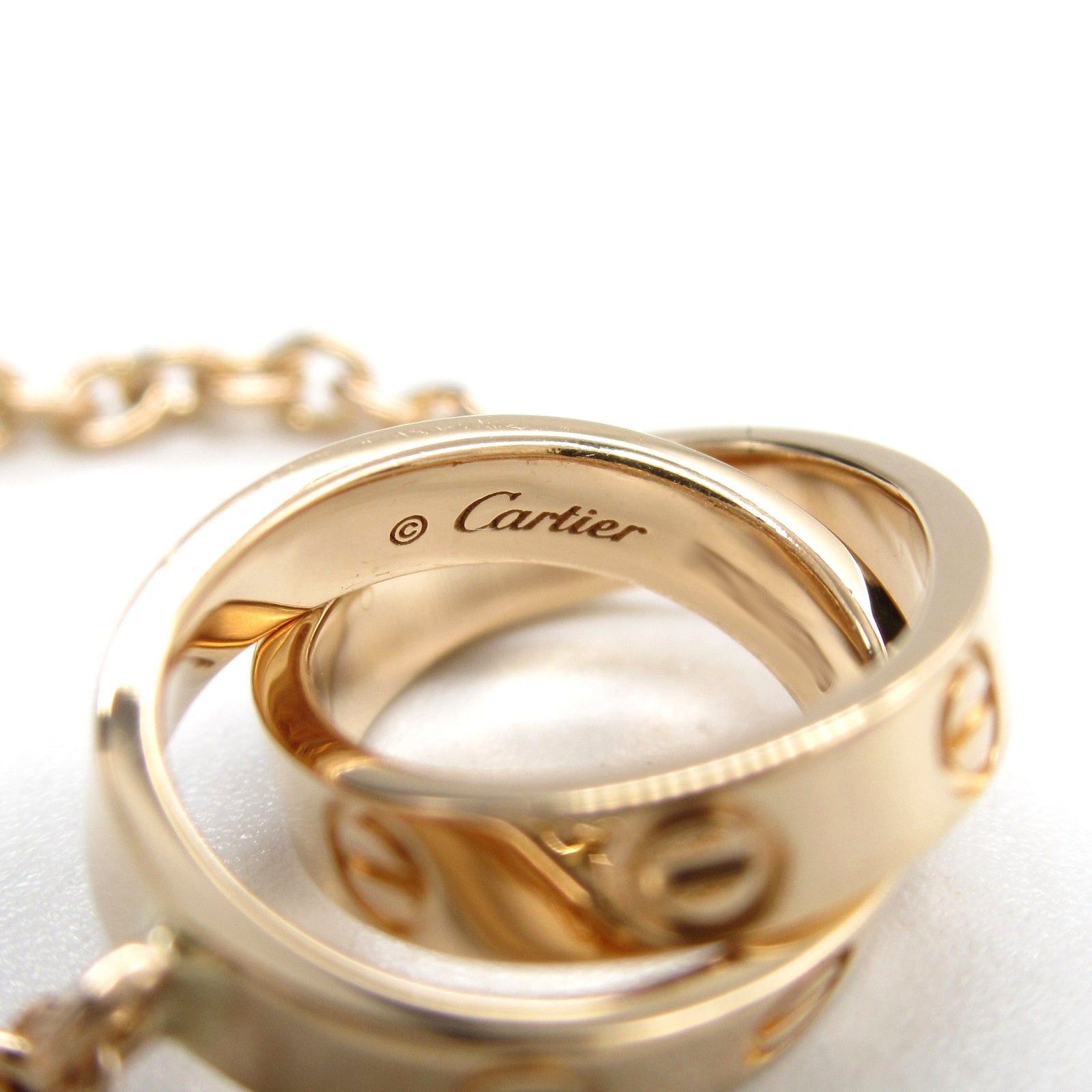 Cartier Cartier Baby Love Necklace K18Pg (Pink Gold) Gold Size ONE SIZE - 5 Thumbnail