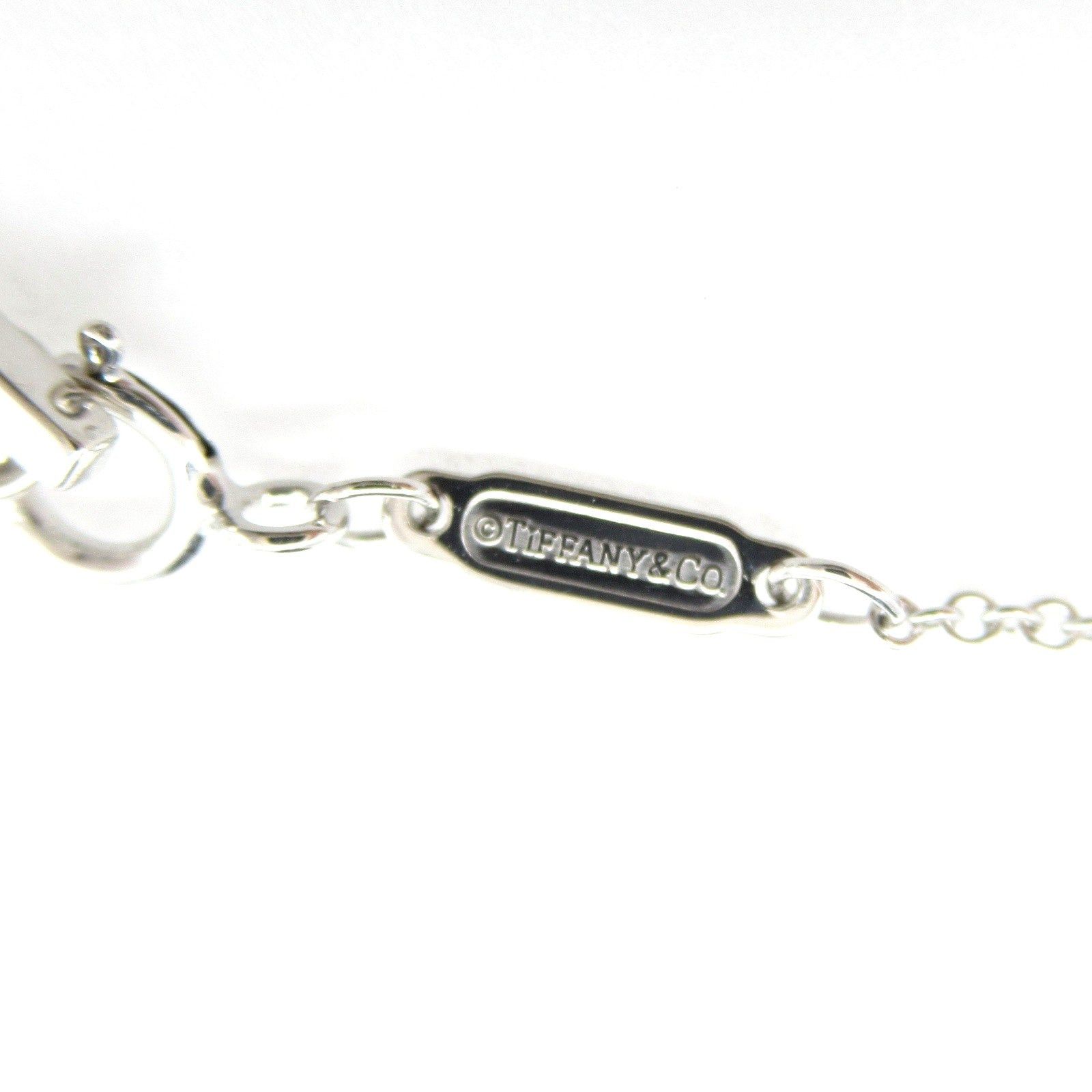 Tiffany & Co. Tiffany Co T-Smile Small Necklace K18Wg (White Gold) Gold Size ONE SIZE - 4 Thumbnail