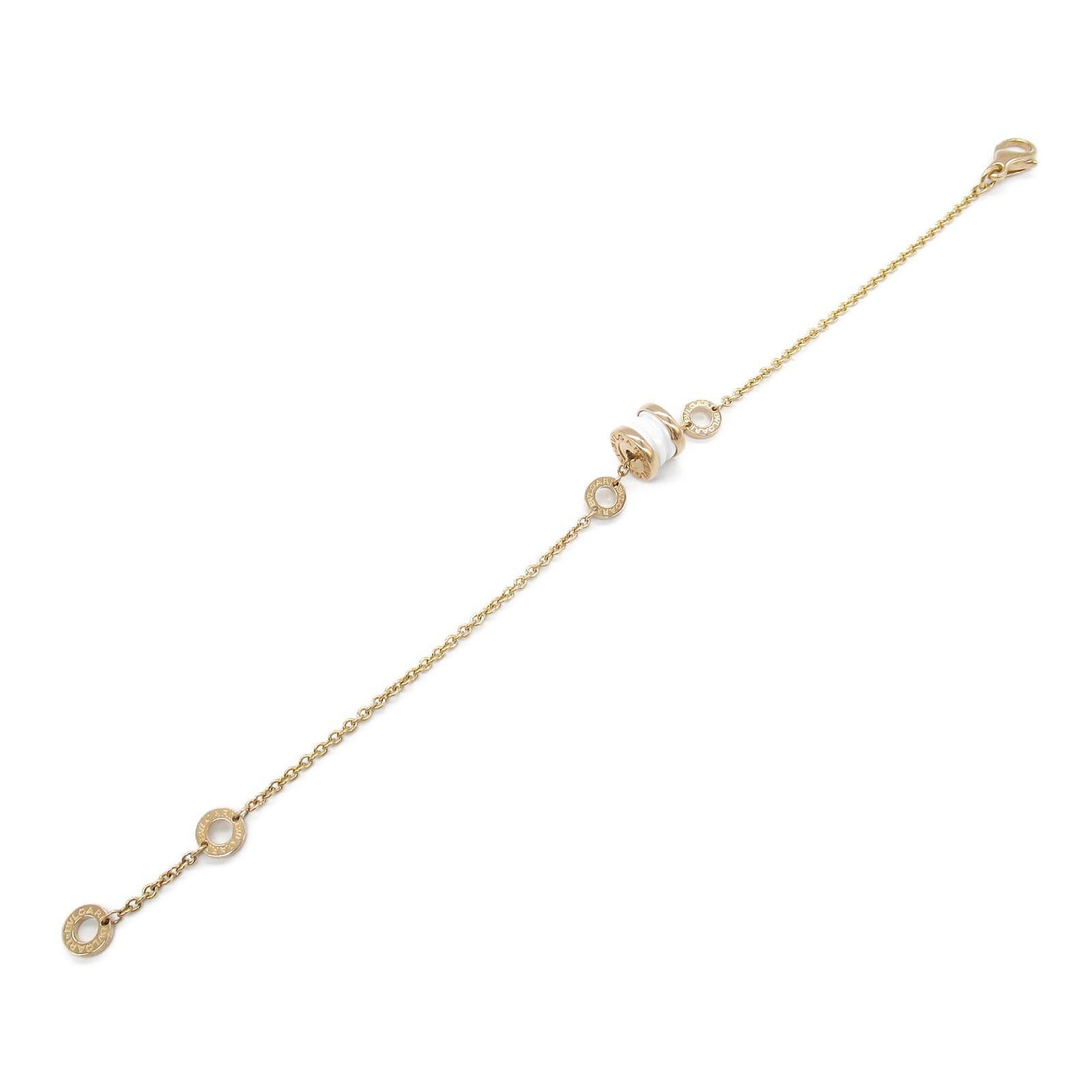 Bvlgari Bvlgari B Zero One Bracelet Ceramic K18Pg (Pink Gold) White Size ONE SIZE - 3 Thumbnail