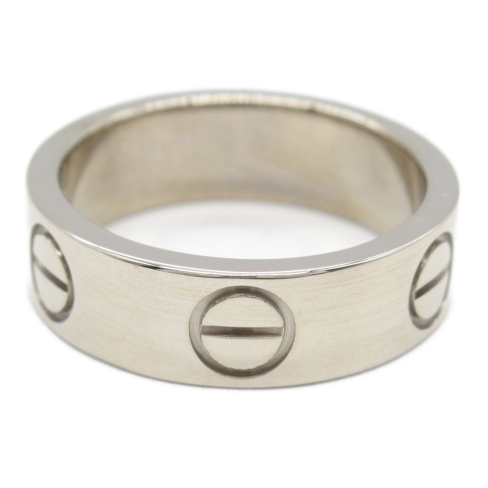 Cartier Cartier Love Ring K18Wg (White Gold) Silver Size ONE SIZE - 2 Thumbnail