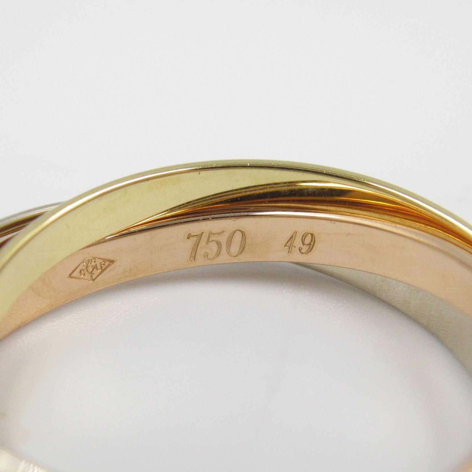 Cartier Cartier Trinity Ring Sm K18 (Yellow Gold) K18Wg (White K18Pg (Pink Gold Size ONE SIZE - 3 Thumbnail