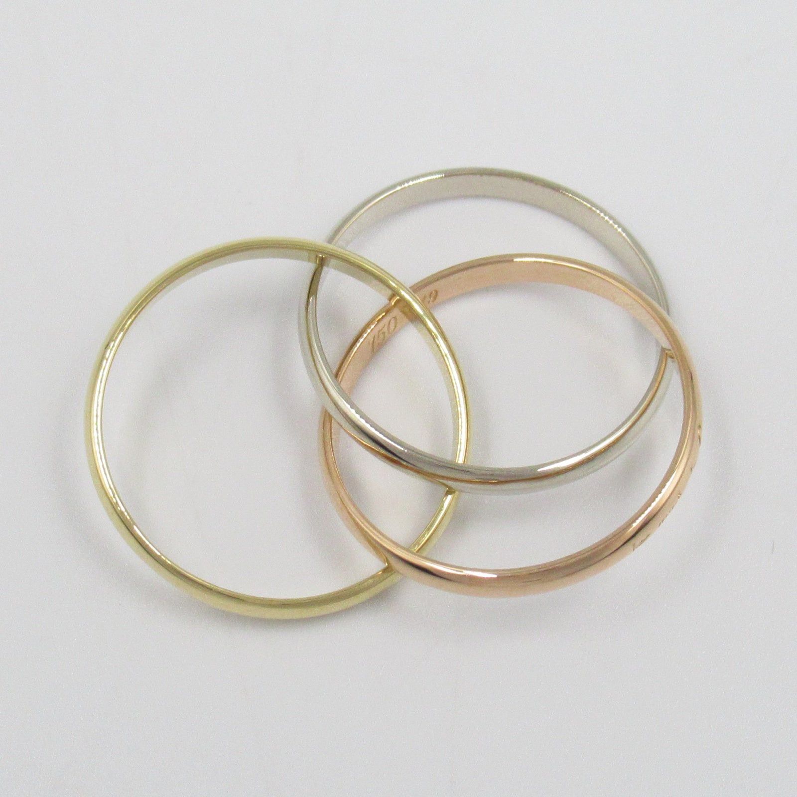 Cartier Cartier Trinity Ring Sm K18 (Yellow Gold) K18Wg (White K18Pg (Pink Gold Size ONE SIZE - 4 Thumbnail