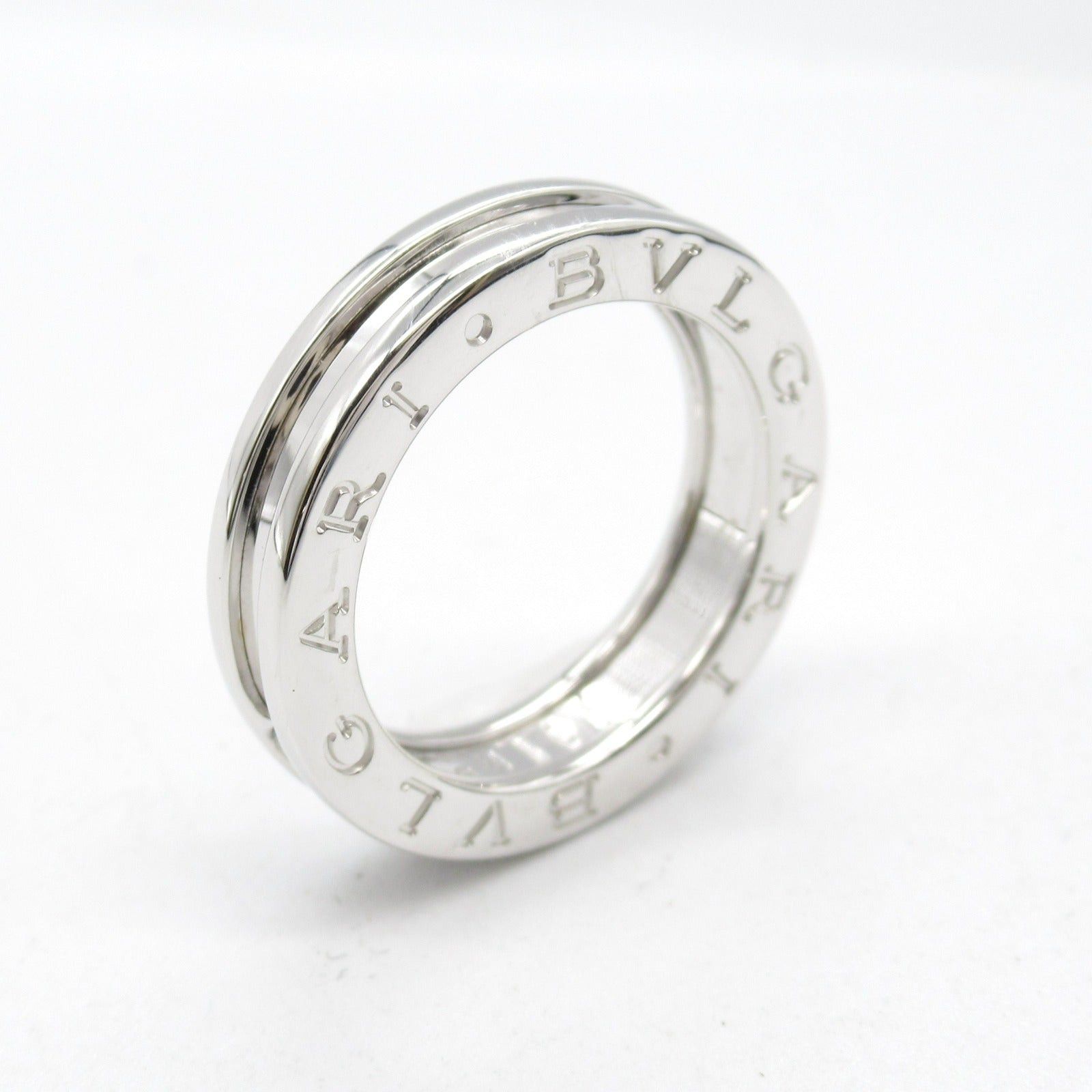 Bvlgari Bvlgari B Zero One Ring 1Belt K18Wg (White Gold) Silver Size ONE SIZE - 5 Thumbnail