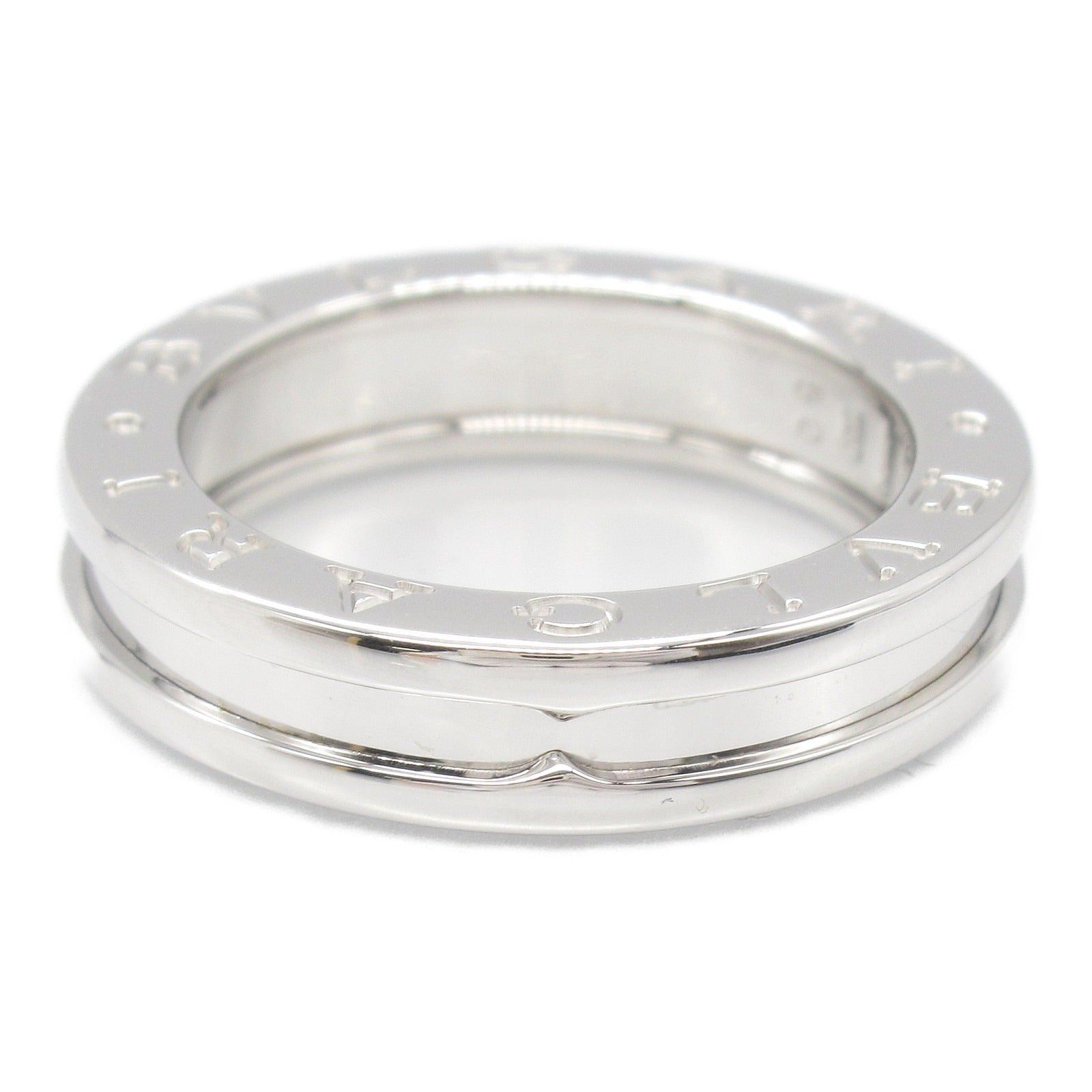 Bvlgari Bvlgari B Zero One Ring 1Belt K18Wg (White Gold) Silver Size ONE SIZE - 2 Thumbnail