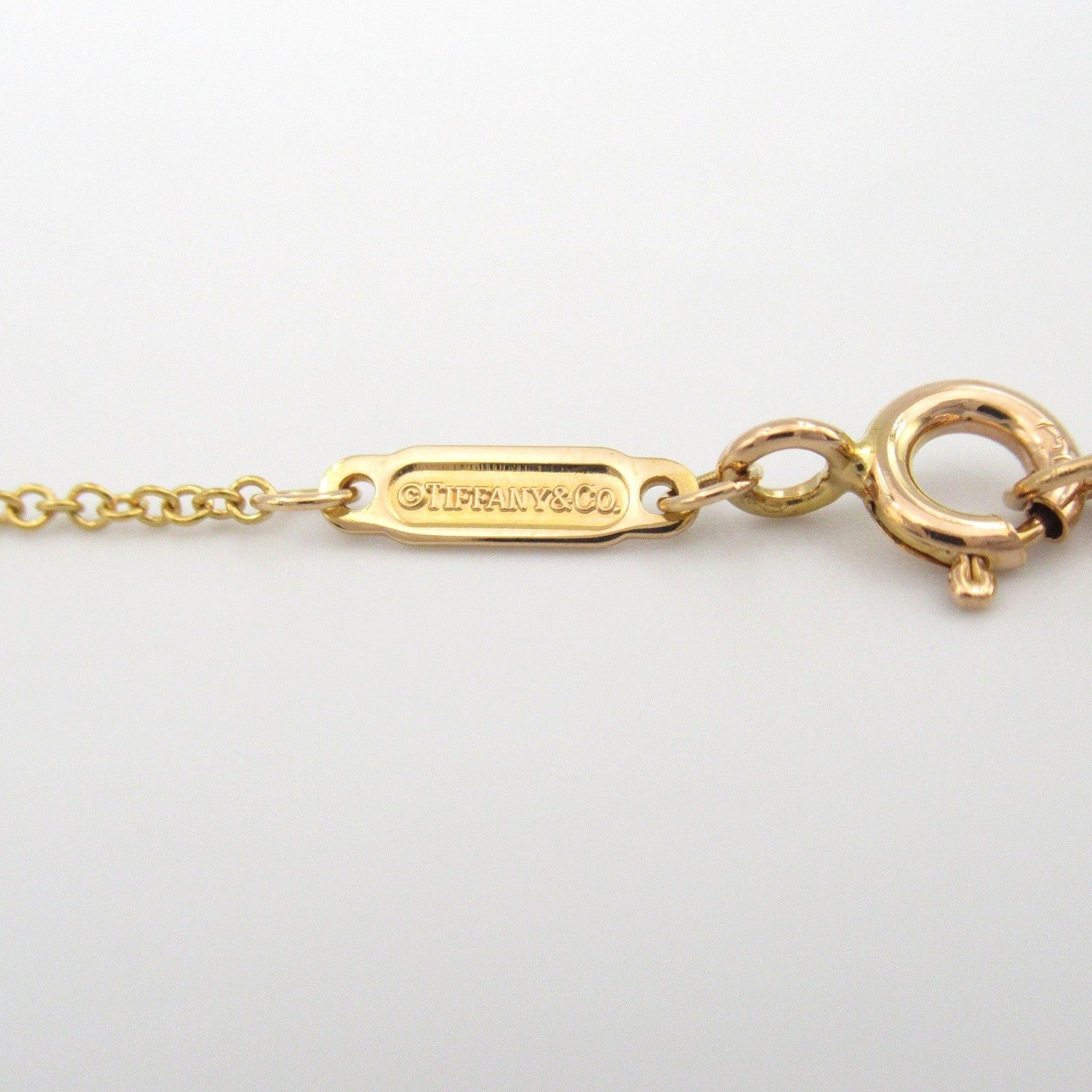 Tiffany & Co. Tiffany Co T-Smile Small Necklace K18Pg (Pink Gold) Gold Size ONE SIZE - 4 Thumbnail