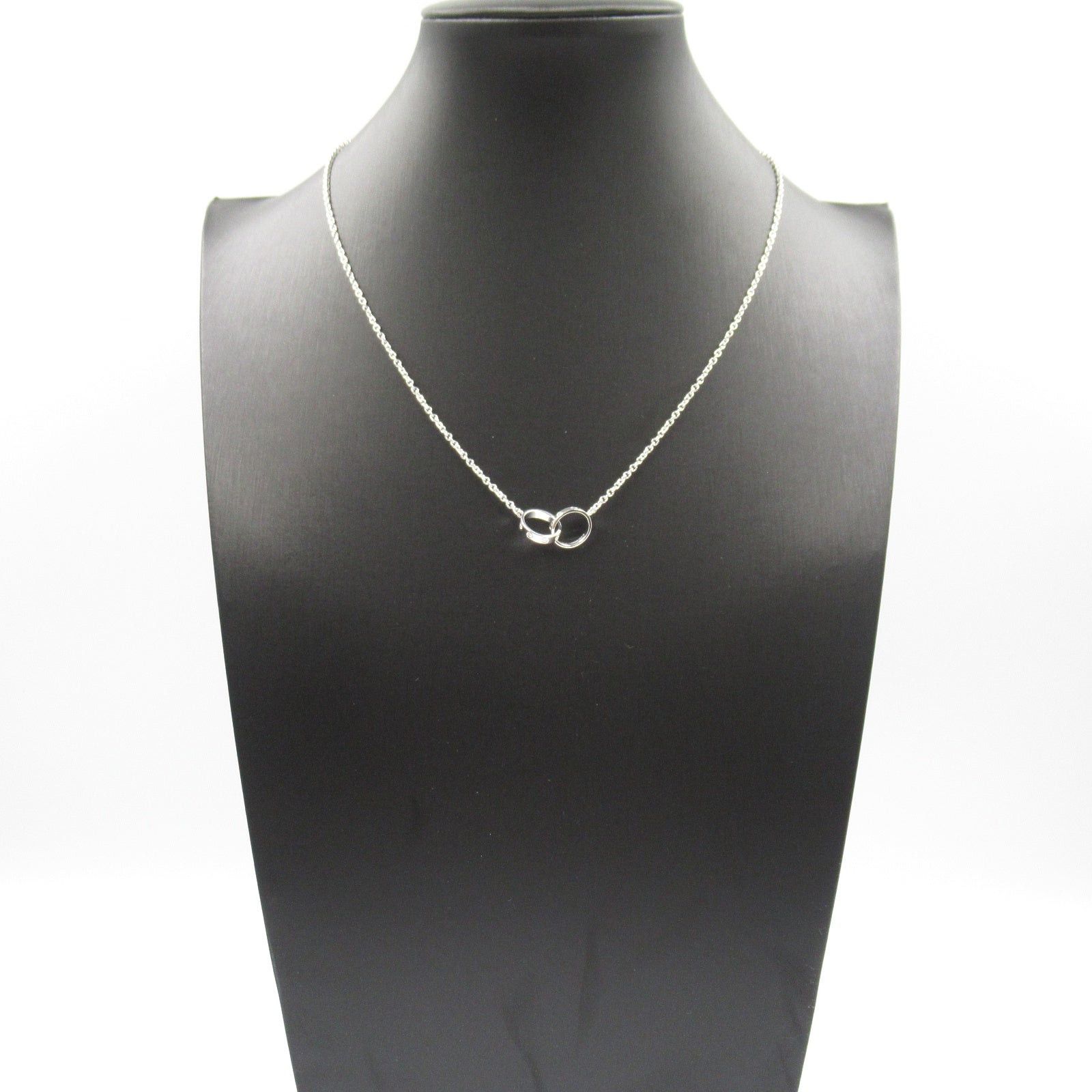 Cartier Cartier Baby Love Necklace K18Wg (White Gold) Silver Size ONE SIZE - 8 Thumbnail