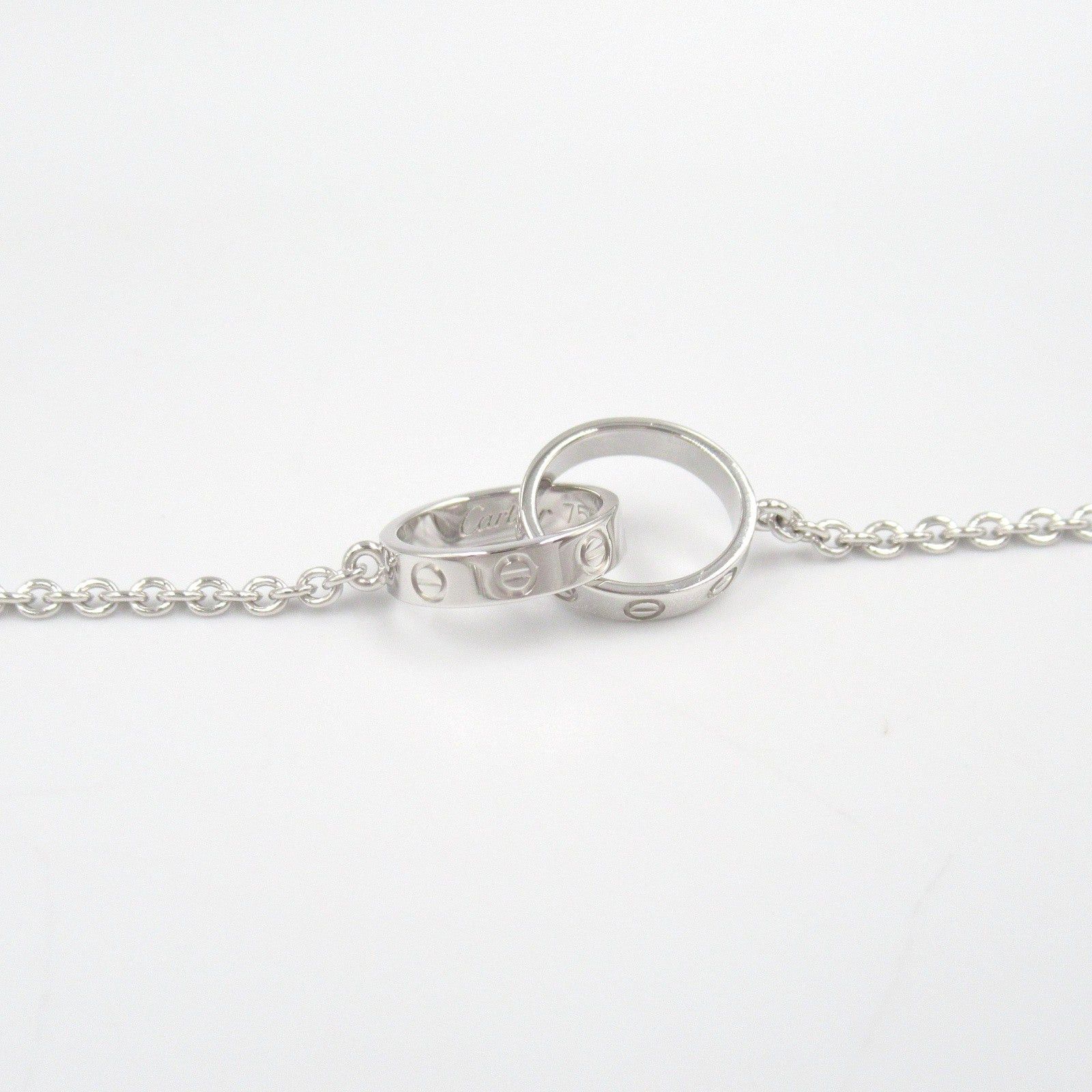 Cartier Cartier Baby Love Necklace K18Wg (White Gold) Silver Size ONE SIZE - 7 Thumbnail