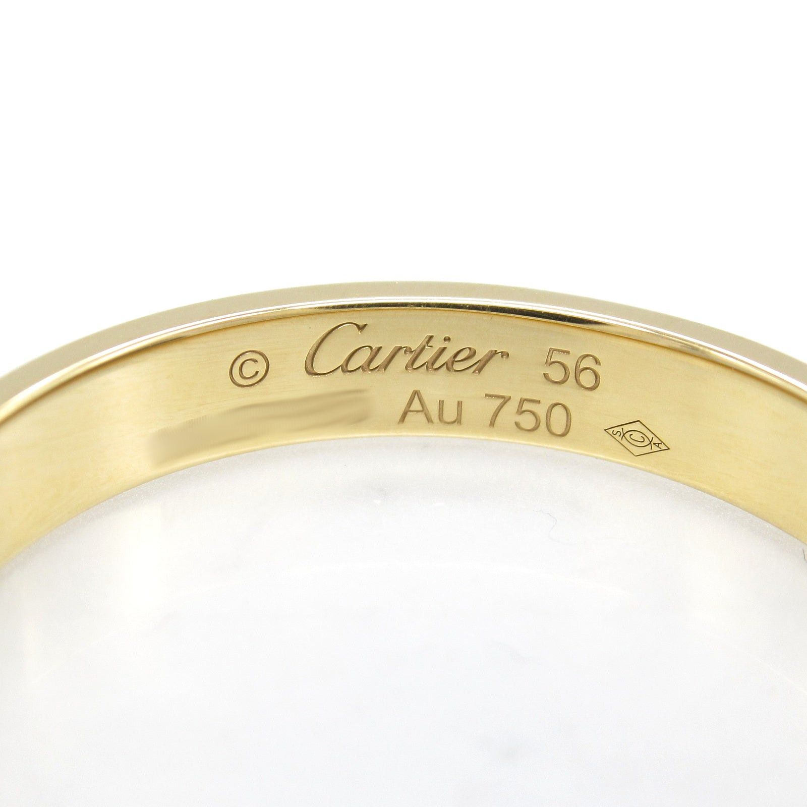 Cartier Cartier Mini Love Ring K18 (Yellow Gold) Gold Size ONE SIZE - 4 Thumbnail