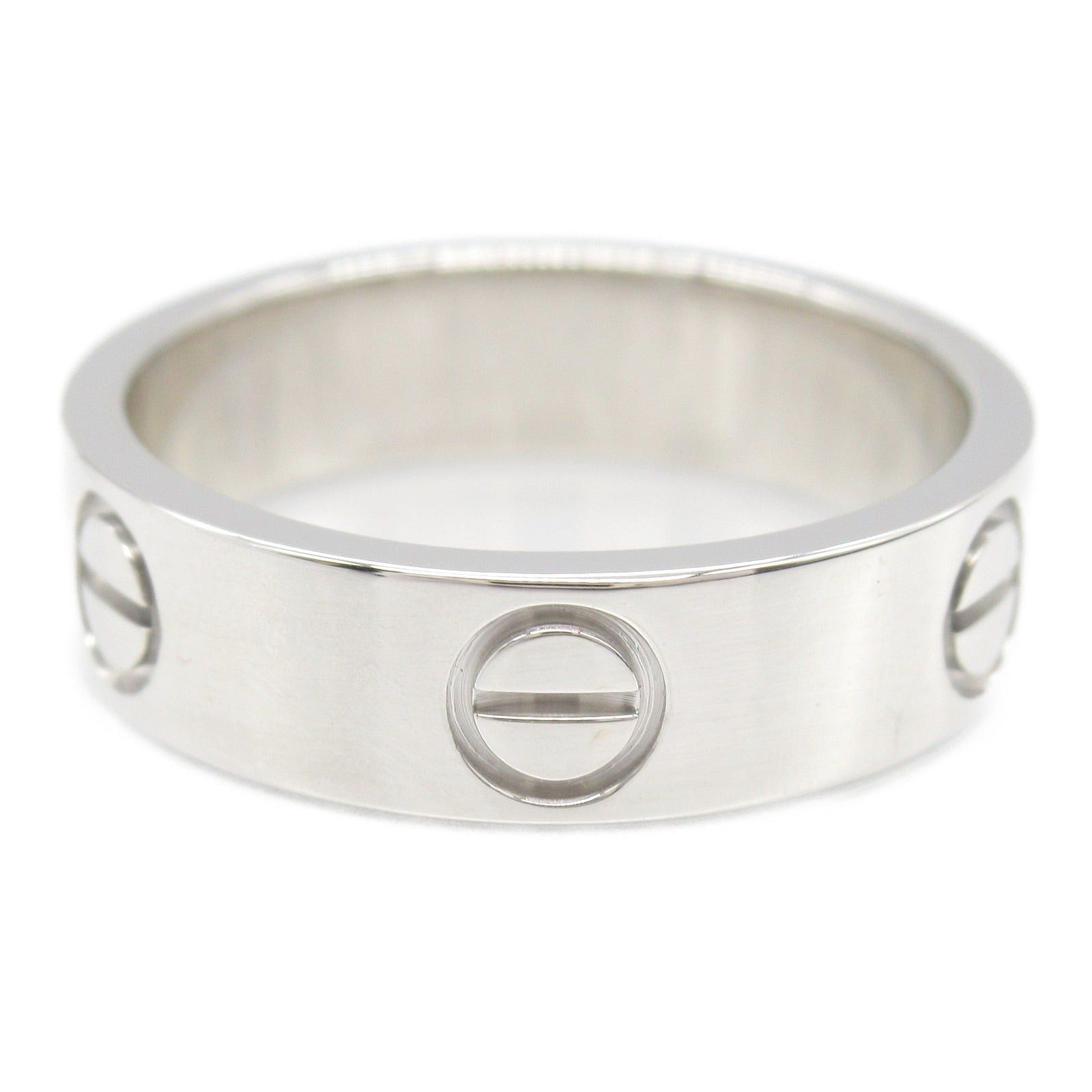 Cartier Cartier Love Ring K18Wg (White Gold) Silver Size ONE SIZE - 2 Thumbnail