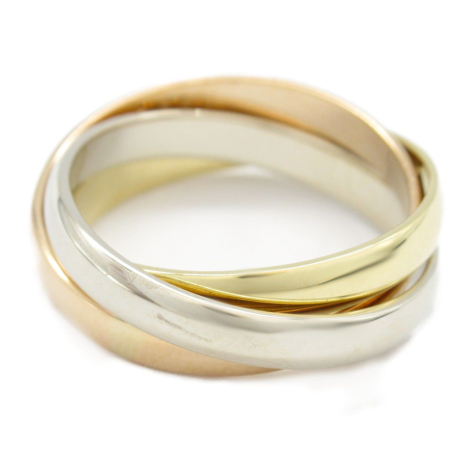 Cartier Cartier Trinity Ring K18 (Yellow Gold) K18Wg (White (Pink Gold Size ONE SIZE - 2 Thumbnail