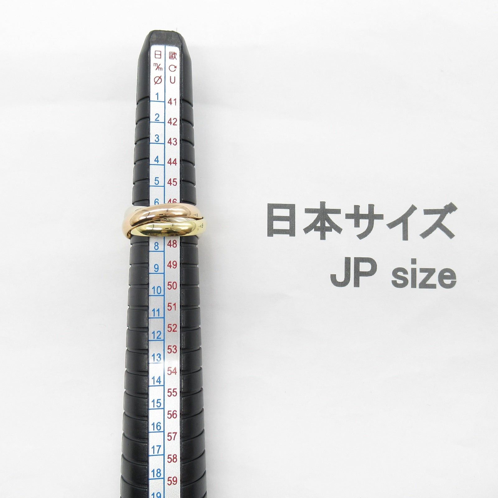 Cartier Cartier Trinity Ring K18 (Yellow Gold) K18Wg (White (Pink Gold Size ONE SIZE - 4 Thumbnail