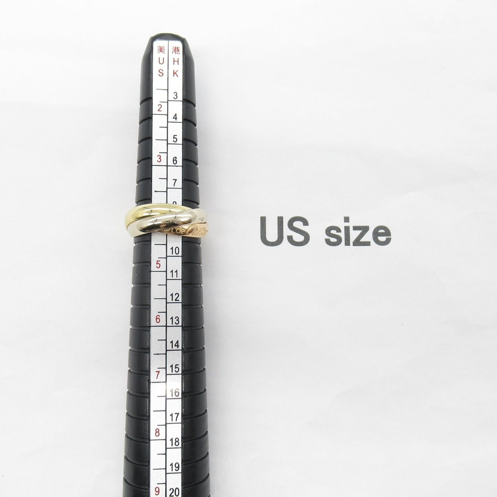 Cartier Cartier Trinity Ring K18 (Yellow Gold) K18Wg (White (Pink Gold Size ONE SIZE - 5 Thumbnail