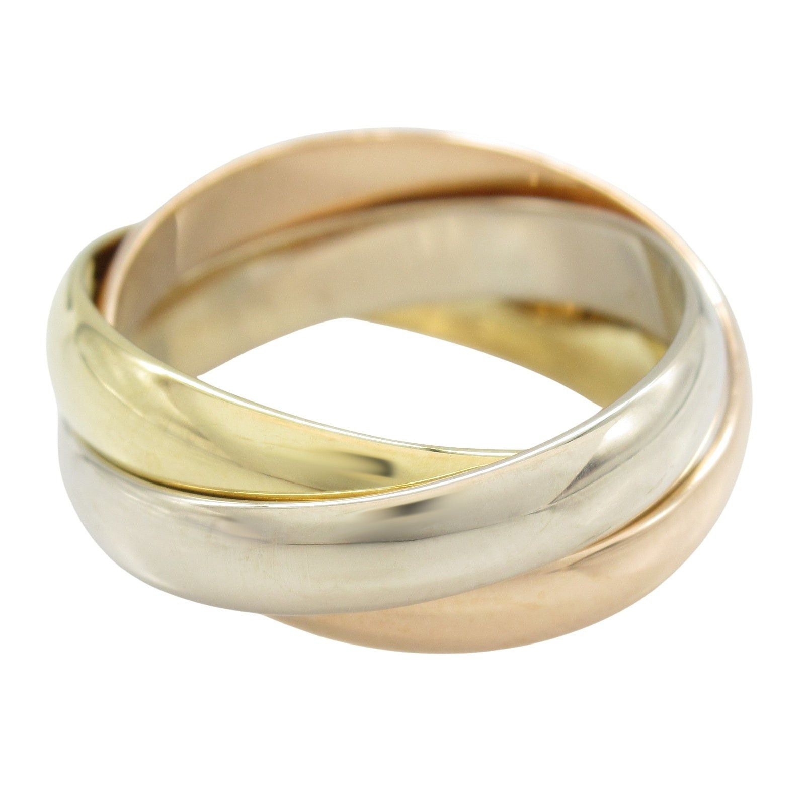 Cartier Cartier Trinity Ring K18 (Yellow Gold) K18Wg (White (Pink Gold Size ONE SIZE - 2 Thumbnail