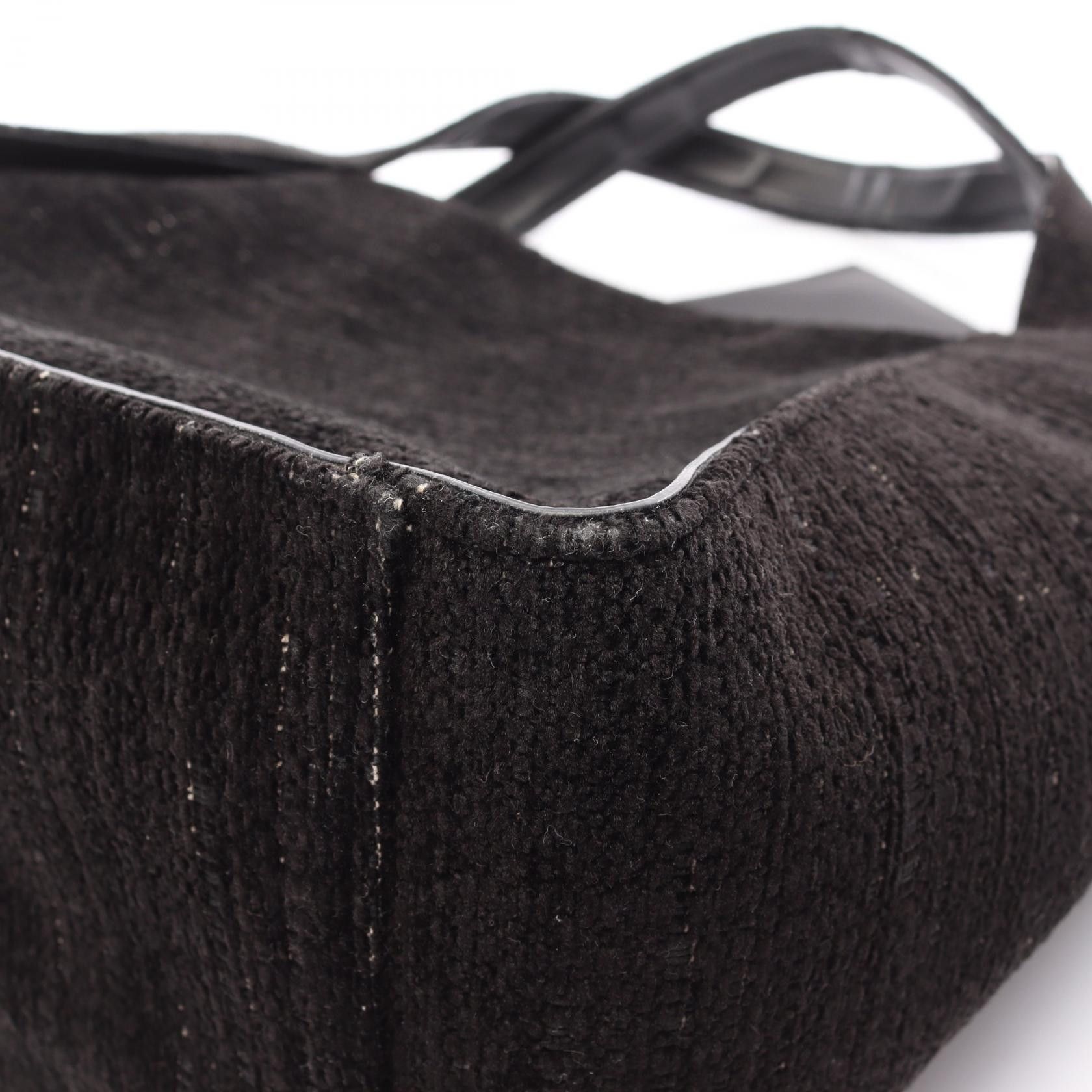 Stella McCartney Stella Mccartney Stella Logo Handbag Tote Bag Fabric Fake Leather Black Size ONE SIZE - 5 Thumbnail
