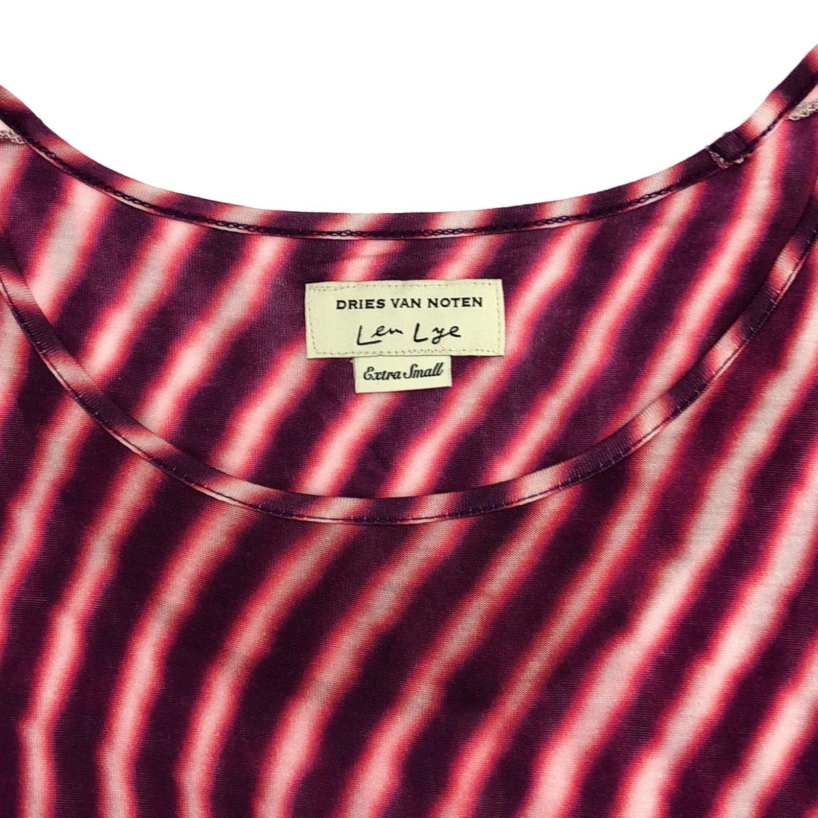 Dries Van Noten Dries Van Noten * Len Lye Cut And Sew Purple Others Size ONE SIZE - 9 Thumbnail