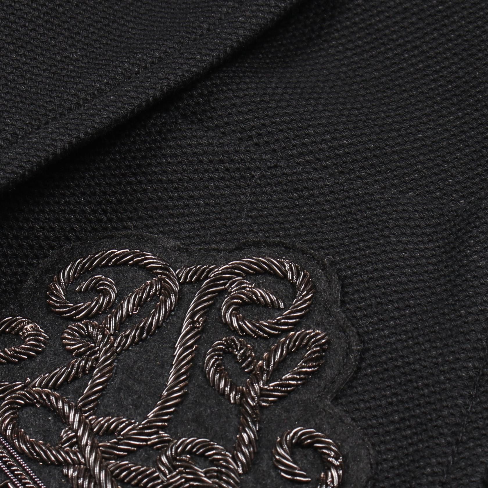 Ralph Lauren Ralph Lauren Blazer Cotton Black Size ONE SIZE - 7 Thumbnail