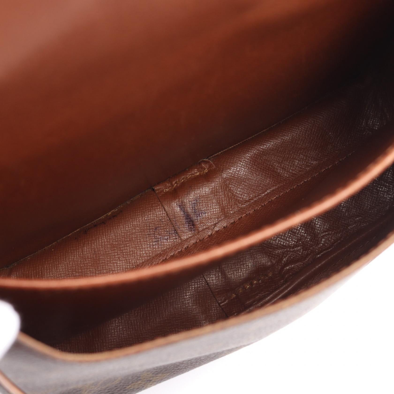 Louis Vuitton Louis Vuitton Cartesier Mm Monogram Shoulder Bag Leather Brown Size ONE SIZE - 6 Thumbnail
