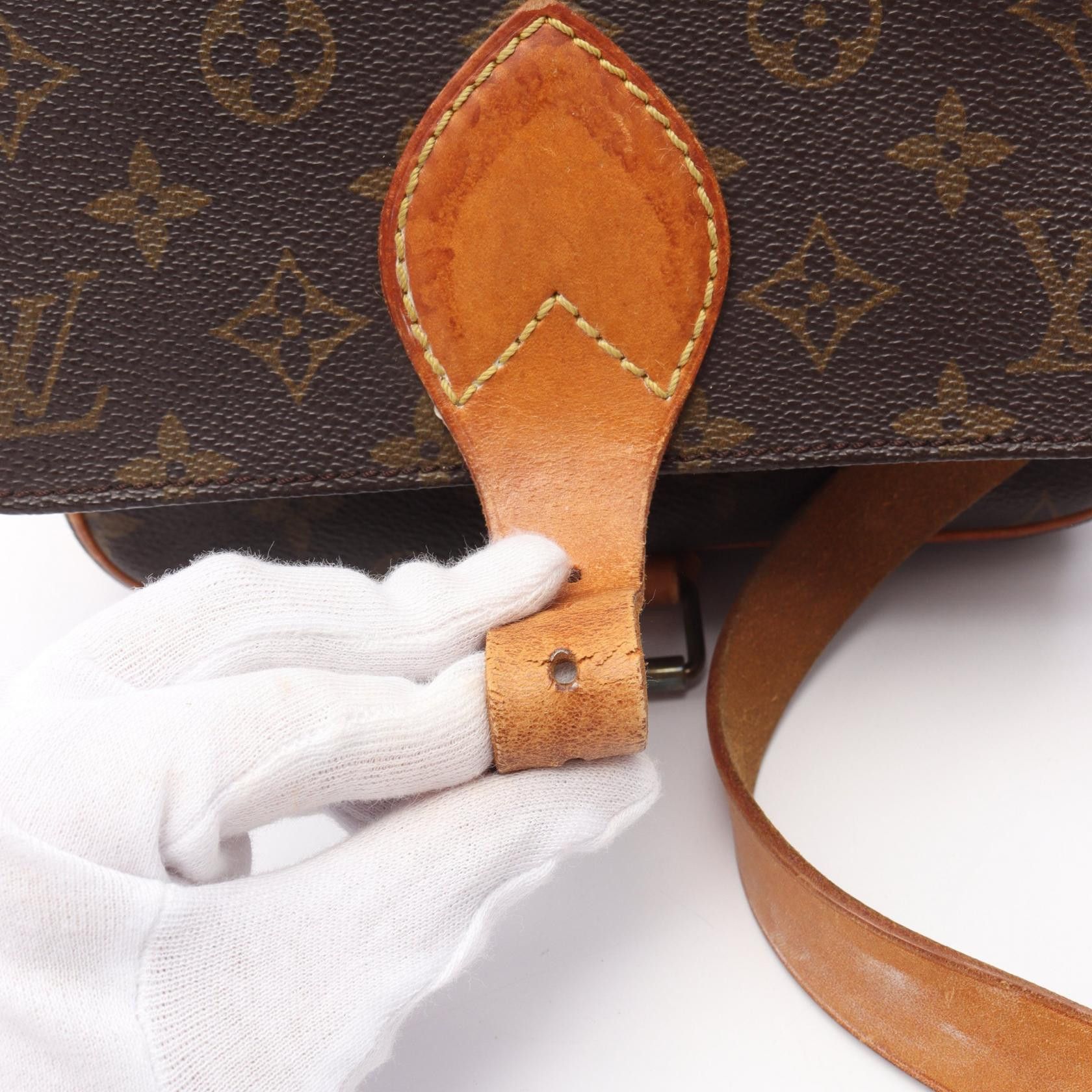 Louis Vuitton Louis Vuitton Cartesier Mm Monogram Shoulder Bag Leather Brown Size ONE SIZE - 13 Thumbnail