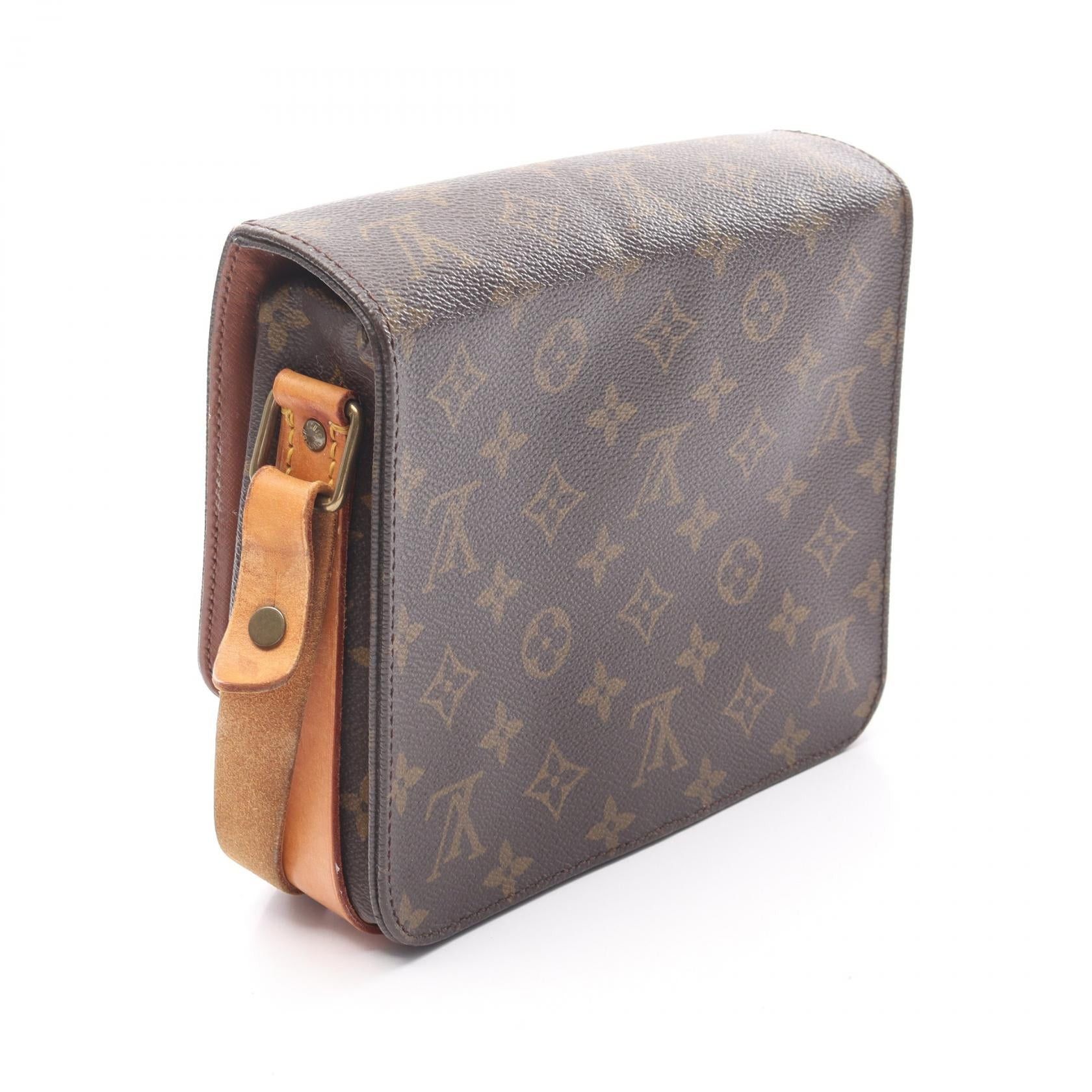 Louis Vuitton Louis Vuitton Cartesier Mm Monogram Shoulder Bag Leather Brown Size ONE SIZE - 2 Thumbnail