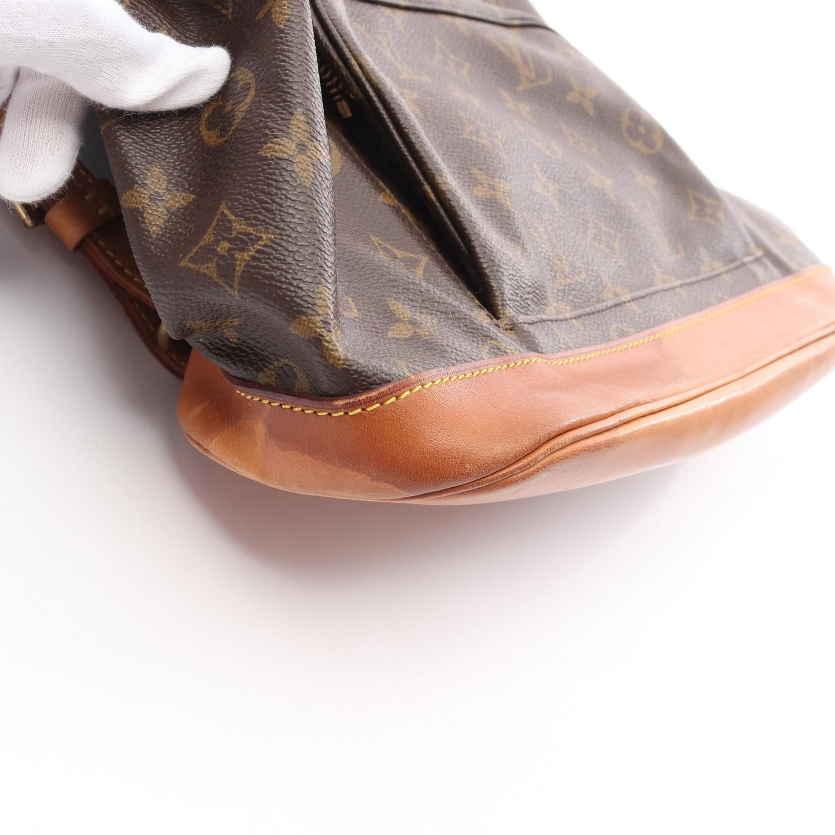 Louis Vuitton Louis Vuitton Montsouris Gm Monogram Backpack Rucksack Leather Brown Size ONE SIZE - 8 Thumbnail