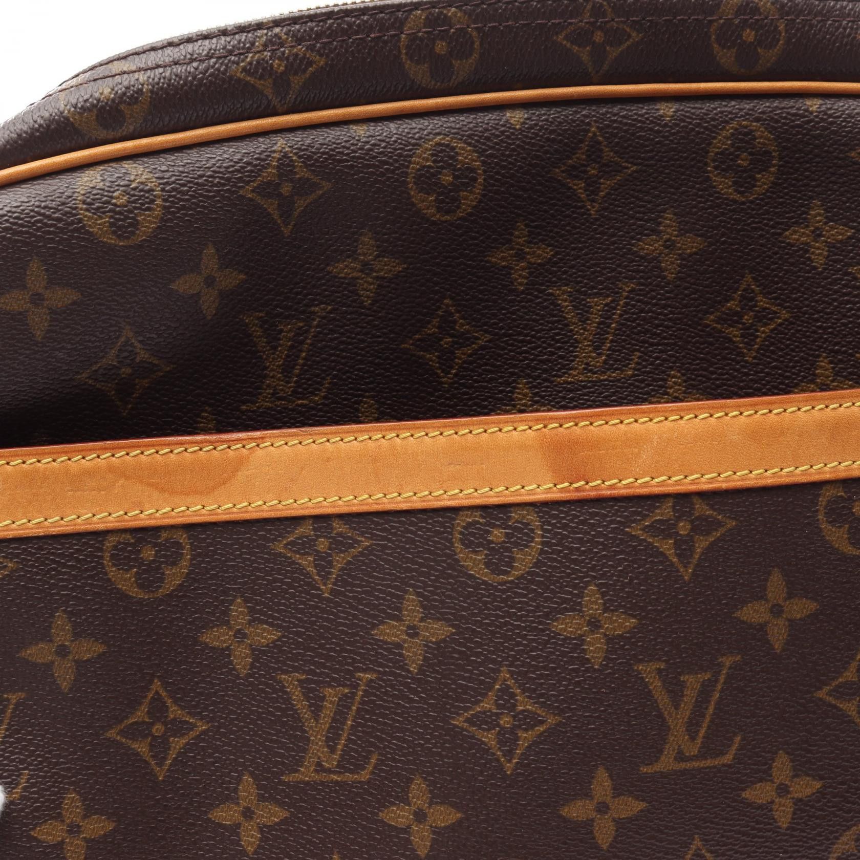 Louis Vuitton Louis Vuitton Reporter Gm Monogram Shoulder Bag Leather Brown Size ONE SIZE - 8 Thumbnail