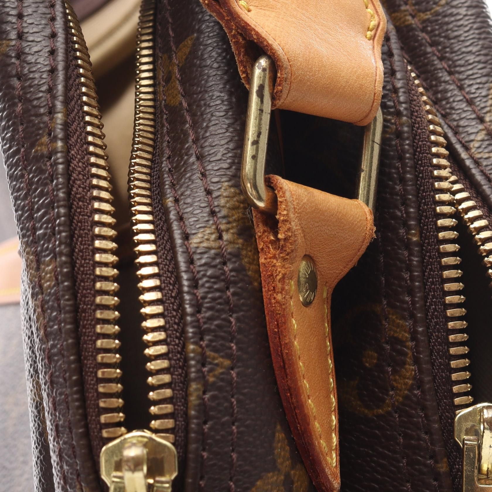 Louis Vuitton Louis Vuitton Reporter Gm Monogram Shoulder Bag Leather Brown Size ONE SIZE - 12 Thumbnail