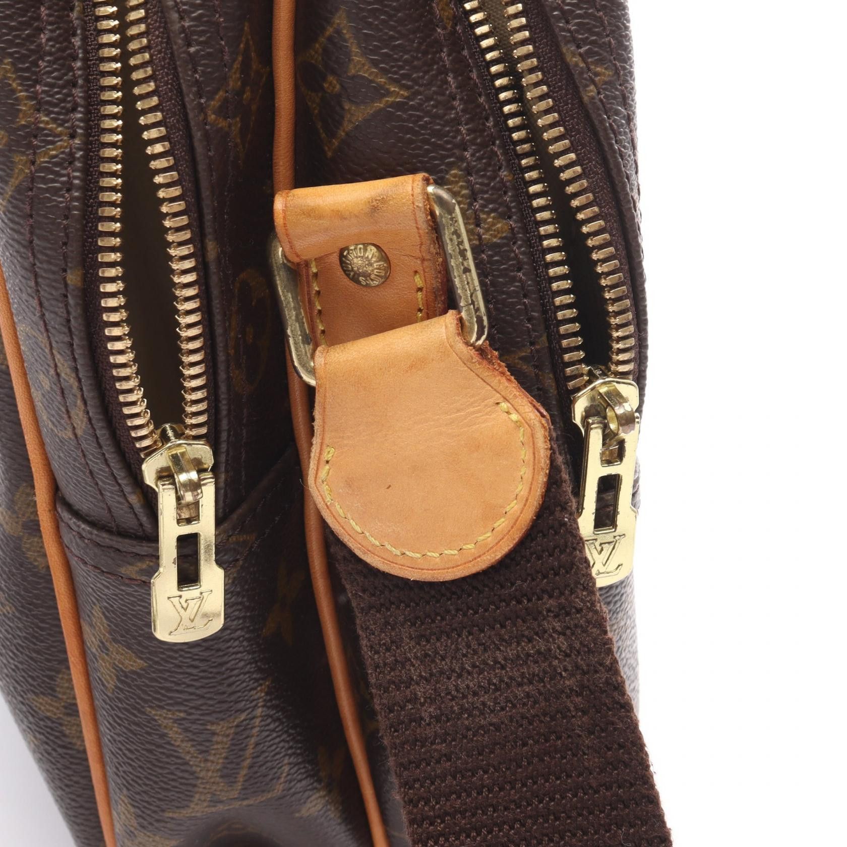 Louis Vuitton Louis Vuitton Reporter Gm Monogram Shoulder Bag Leather Brown Size ONE SIZE - 11 Thumbnail
