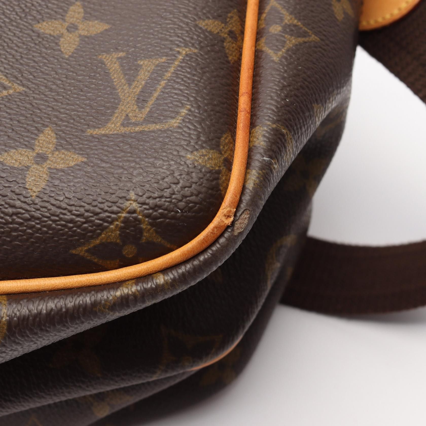 Louis Vuitton Louis Vuitton Reporter Gm Monogram Shoulder Bag Leather Brown Size ONE SIZE - 9 Thumbnail