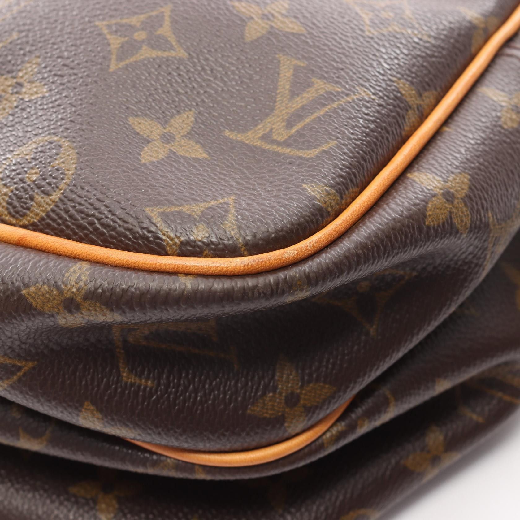 Louis Vuitton Louis Vuitton Reporter Gm Monogram Shoulder Bag Leather Brown Size ONE SIZE - 10 Thumbnail