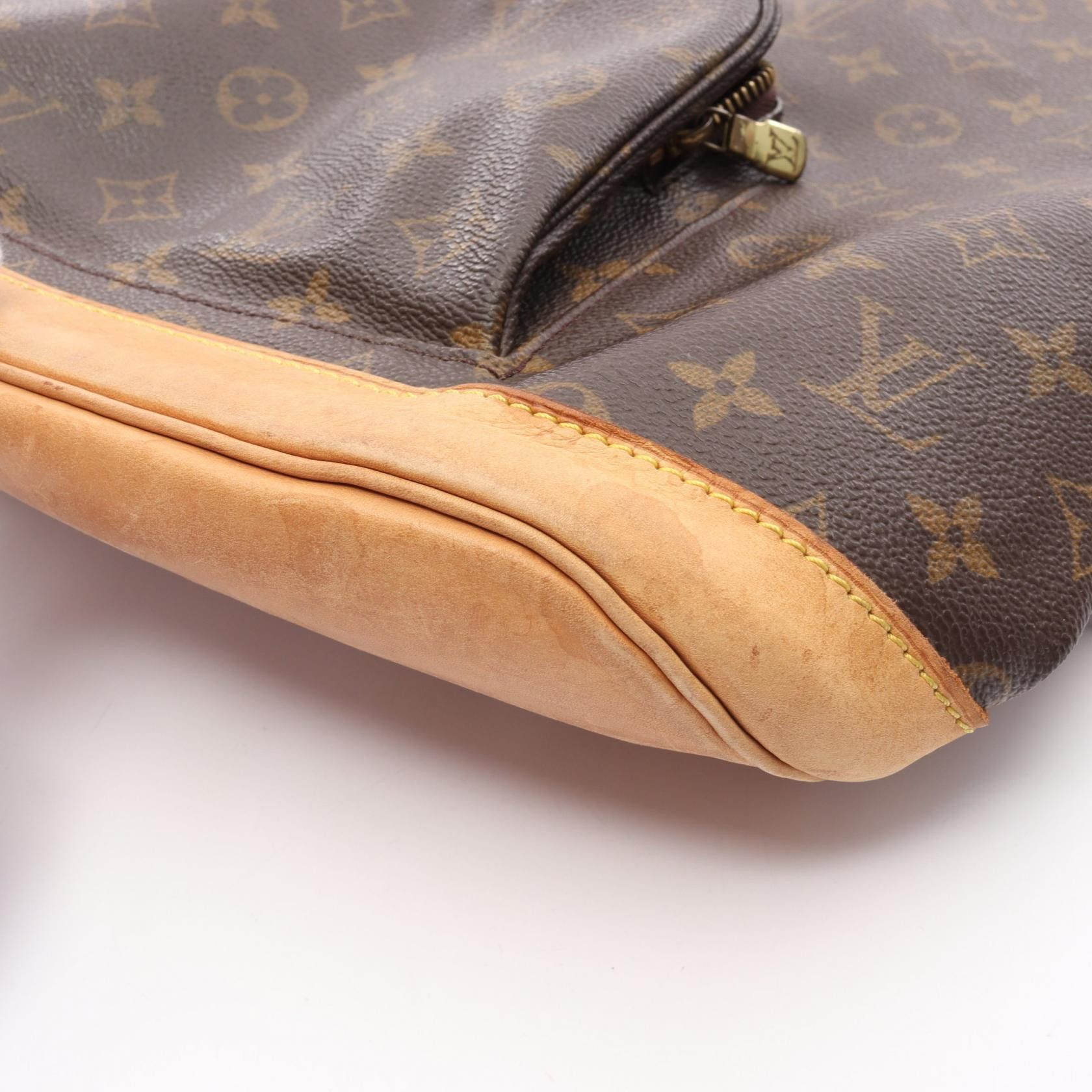 Louis Vuitton Louis Vuitton Montsouris Gm Monogram Backpack Rucksack Leather Brown Size ONE SIZE - 9 Thumbnail