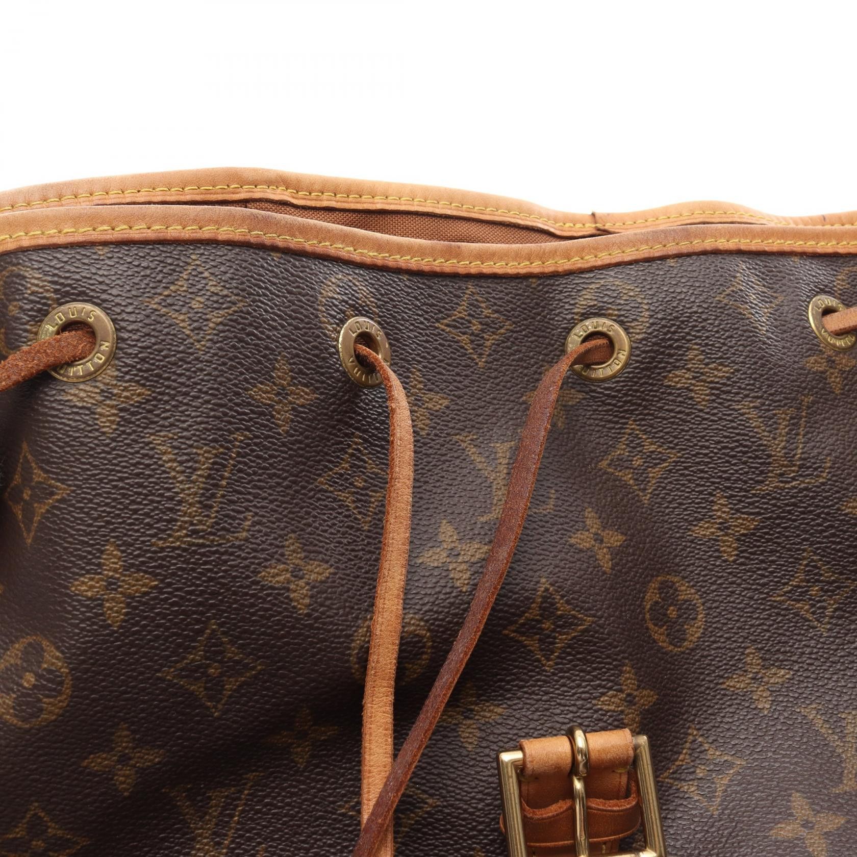 Louis Vuitton Louis Vuitton Montsouris Gm Monogram Backpack Rucksack Leather Brown Size ONE SIZE - 10 Thumbnail