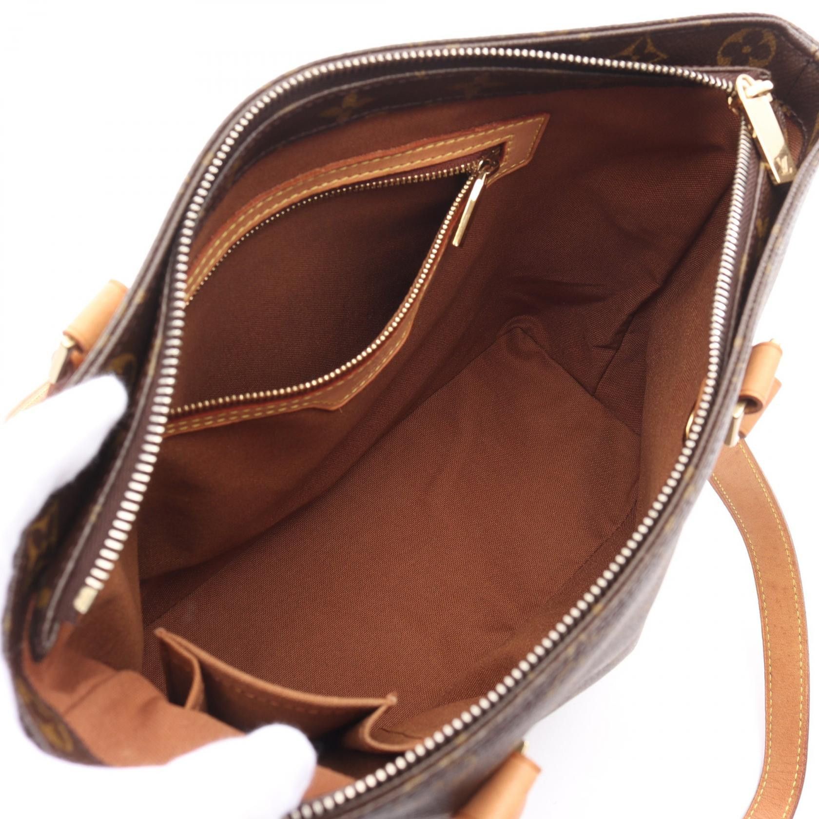 Louis Vuitton Louis Vuitton Cabas Piano Monogram Shoulder Bag Leather Brown Size ONE SIZE - 3 Thumbnail