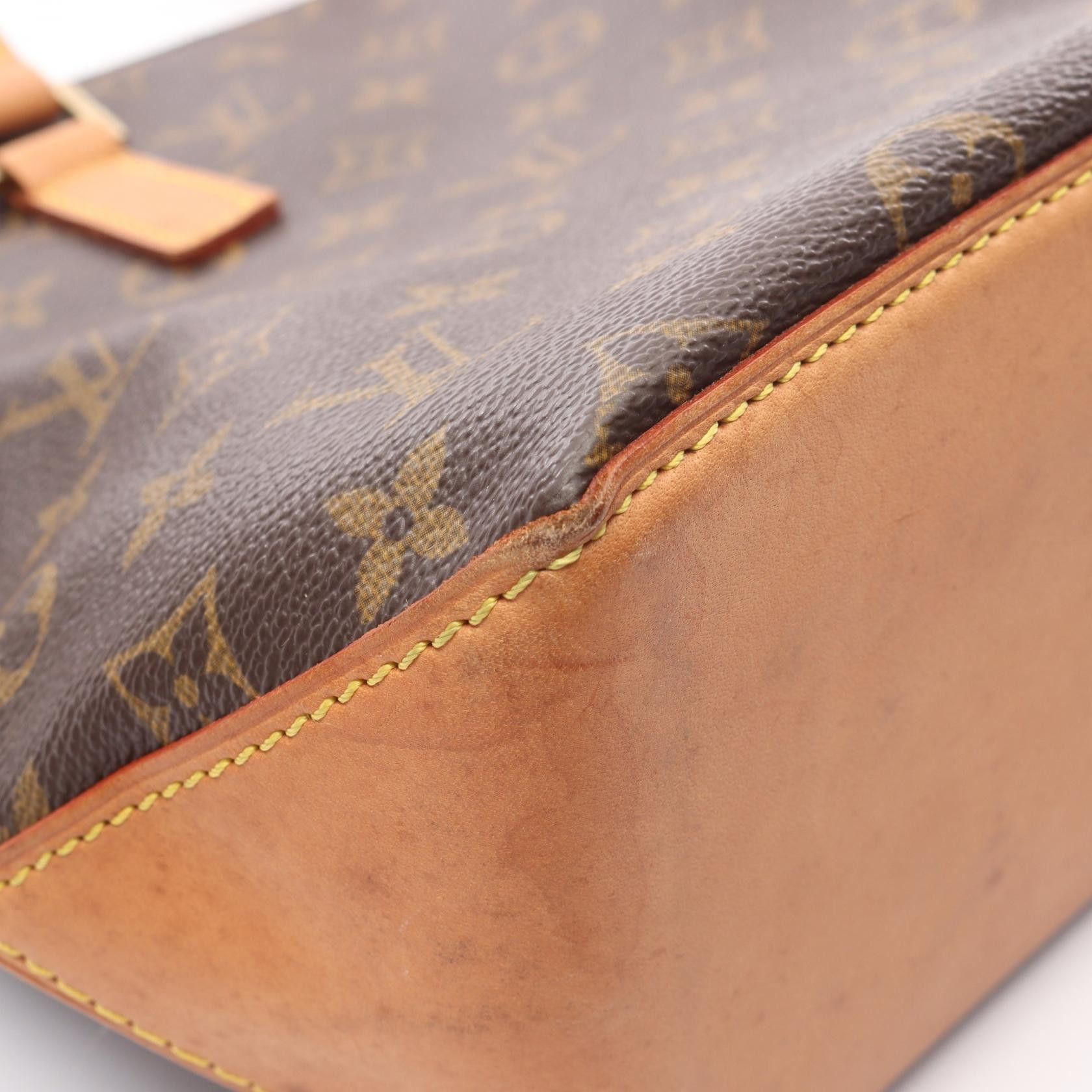 Louis Vuitton Louis Vuitton Cabas Piano Monogram Shoulder Bag Leather Brown Size ONE SIZE - 8 Thumbnail