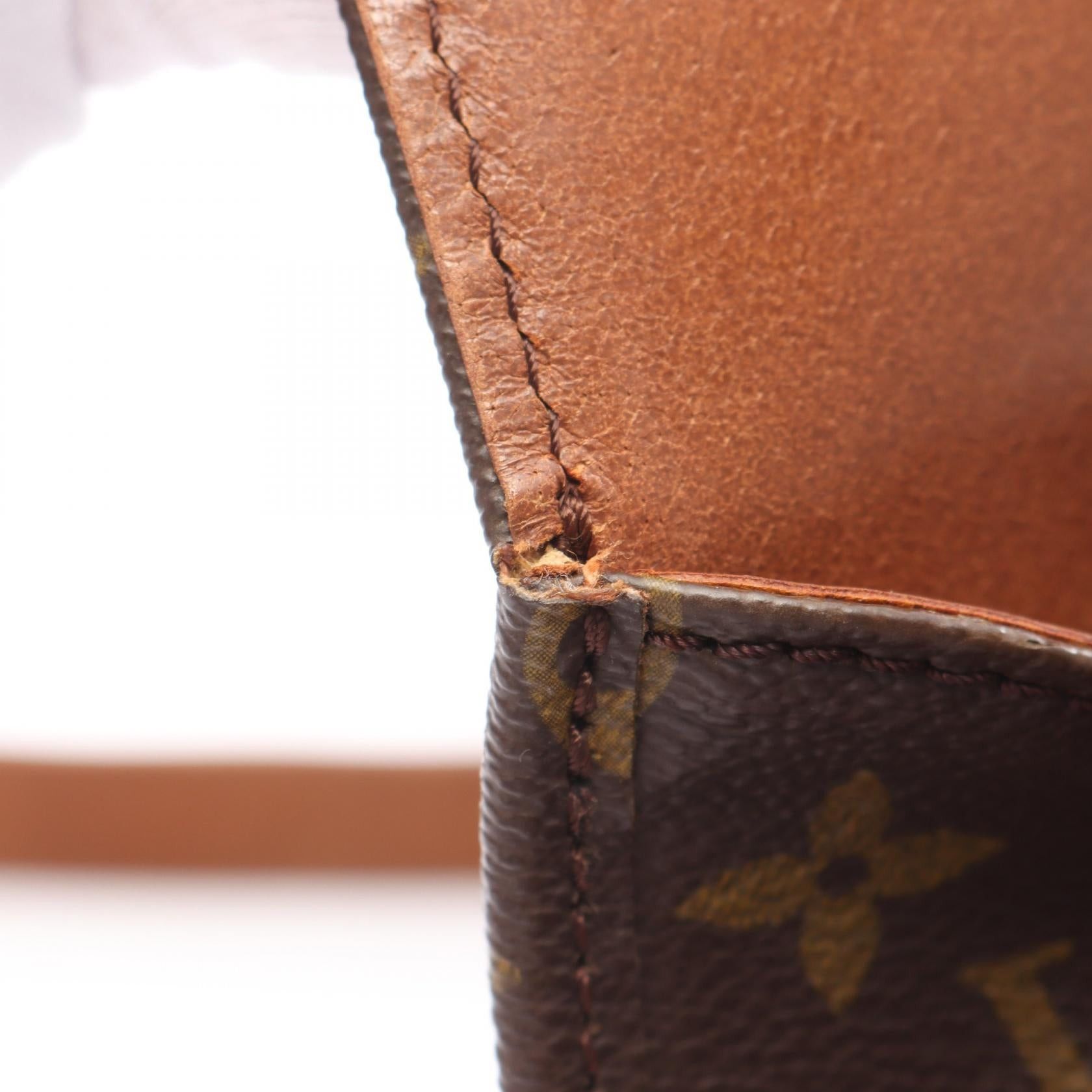Louis Vuitton Louis Vuitton Cartesier Mm Monogram Shoulder Bag Leather Brown Size ONE SIZE - 6 Thumbnail