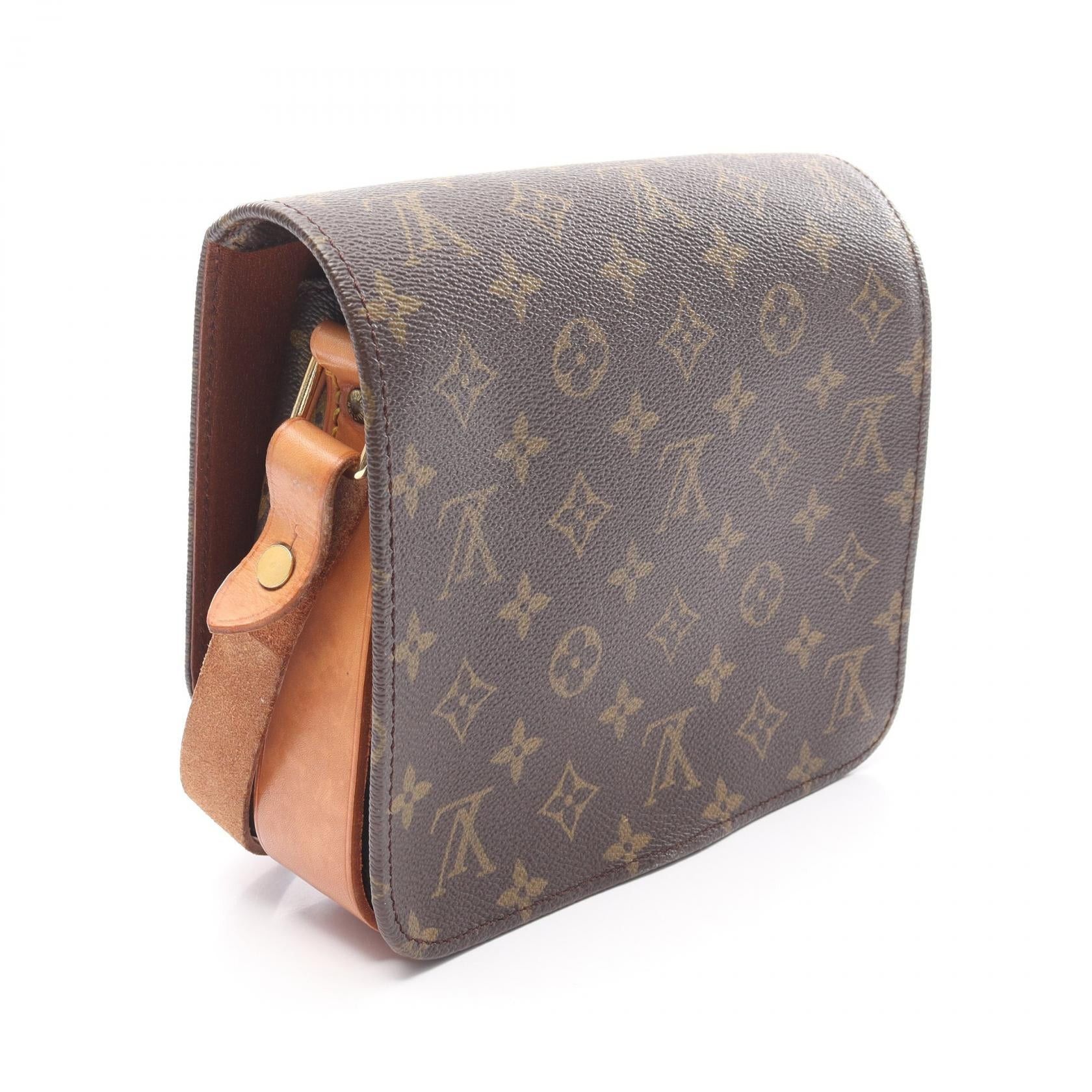 Louis Vuitton Louis Vuitton Cartesier Mm Monogram Shoulder Bag Leather Brown Size ONE SIZE - 2 Thumbnail