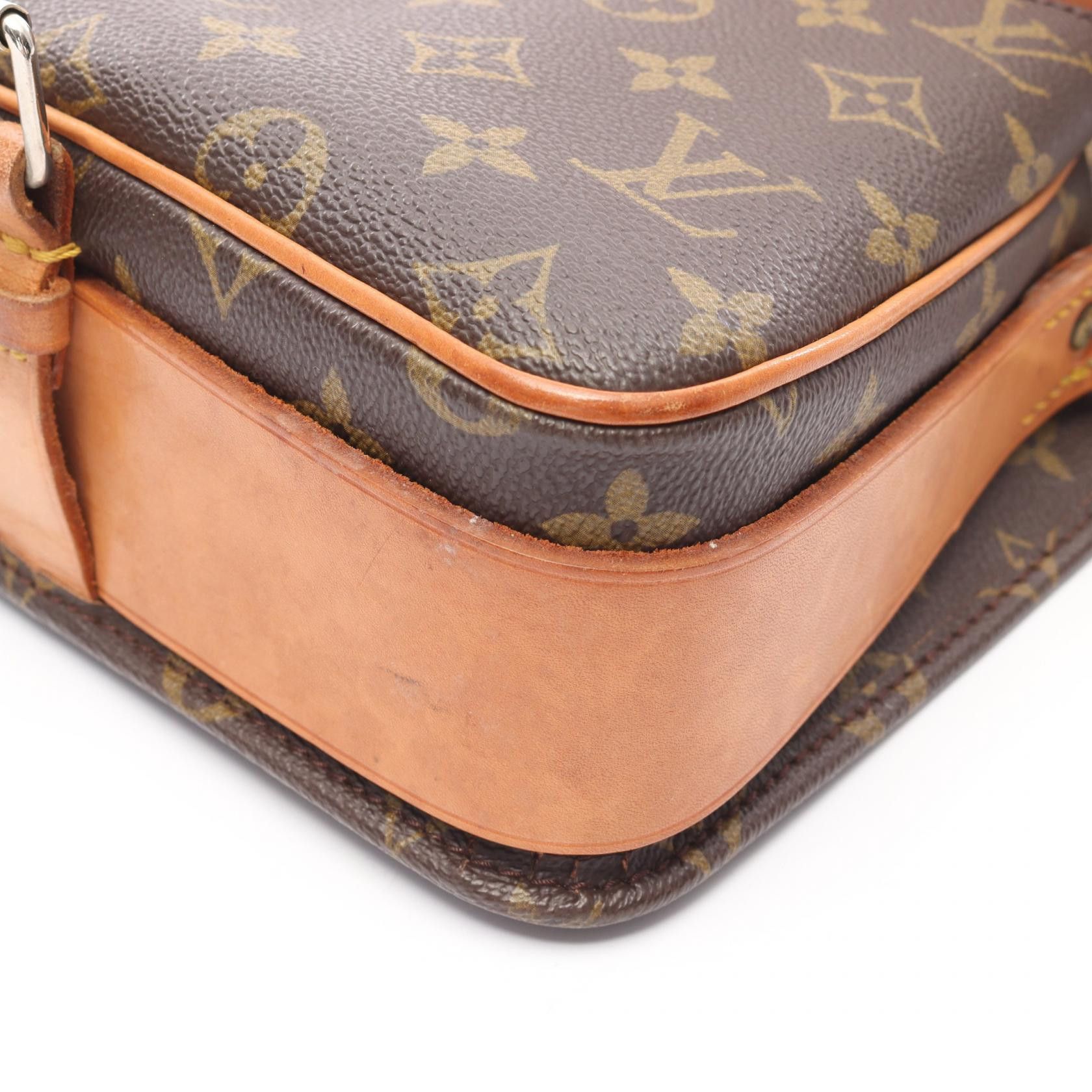Louis Vuitton Louis Vuitton Cartesier Mm Monogram Shoulder Bag Leather Brown Size ONE SIZE - 8 Thumbnail