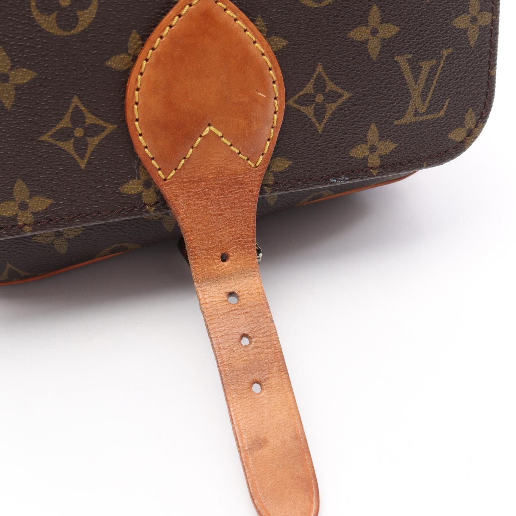 Louis Vuitton Louis Vuitton Cartesier Mm Monogram Shoulder Bag Leather Brown Size ONE SIZE - 10 Thumbnail