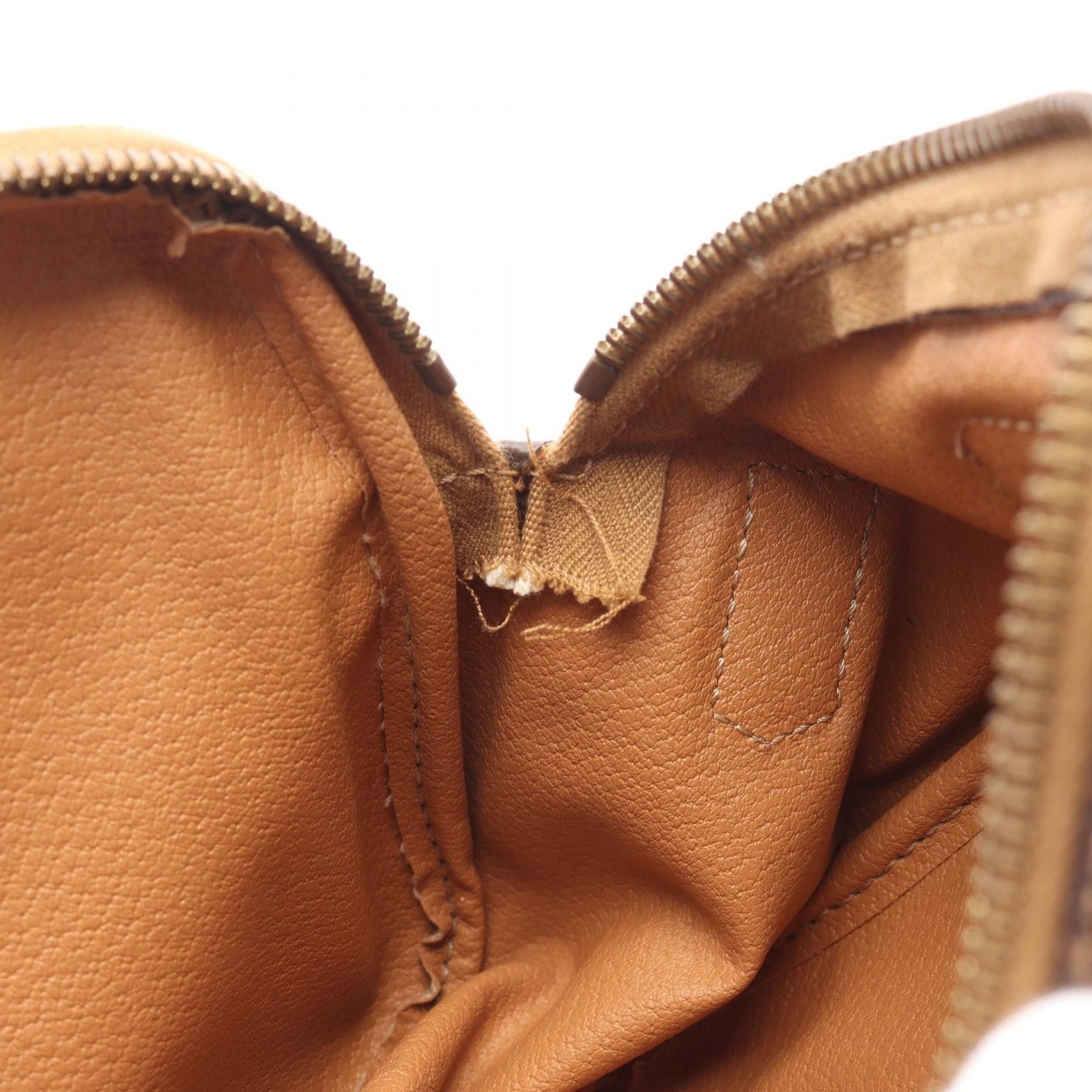 Celine Celine Macadam Handbag Leather Brown Size ONE SIZE - 5 Thumbnail