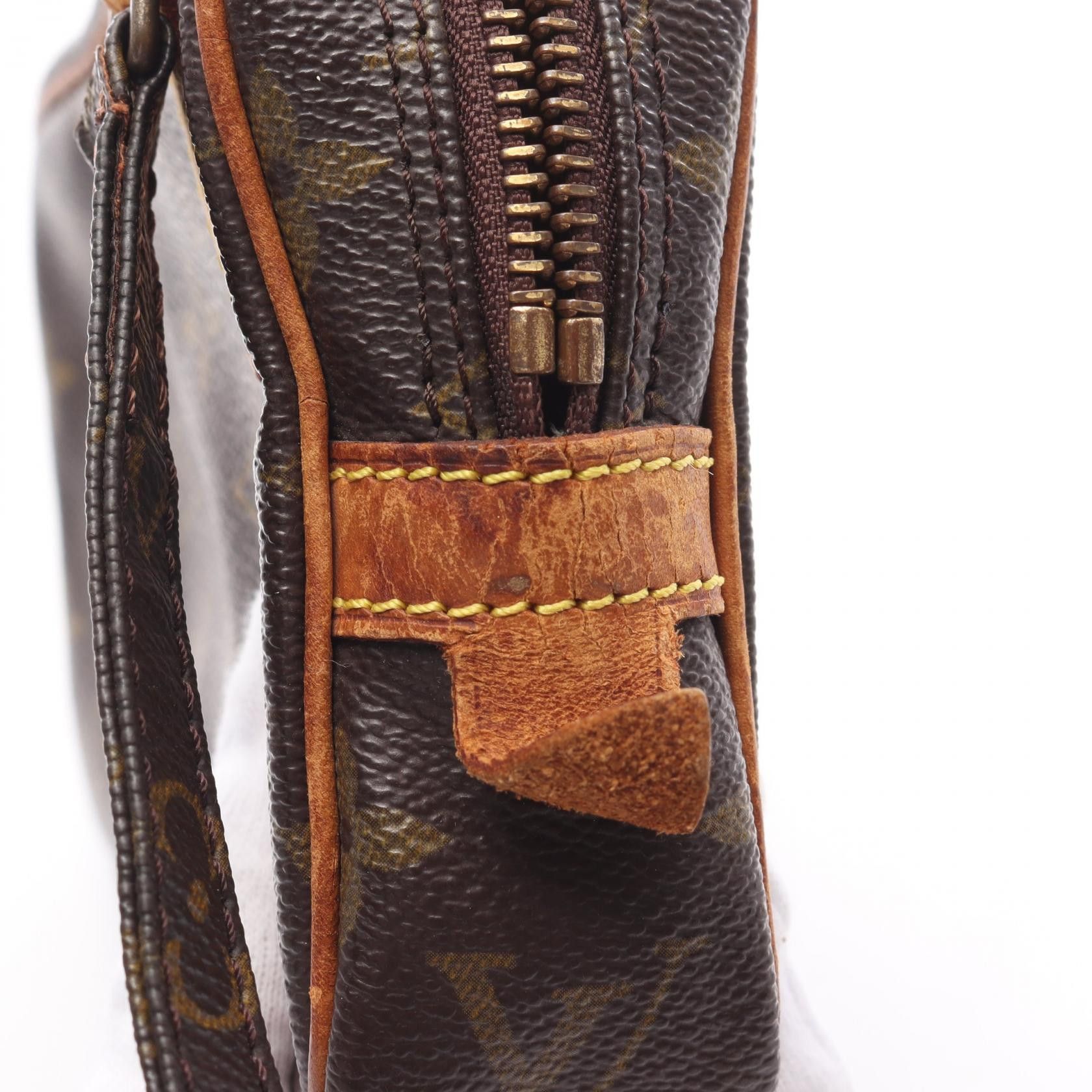Louis Vuitton Louis Vuitton Marly Monogram Shoulder Bag Leather Brown Size ONE SIZE - 9 Thumbnail
