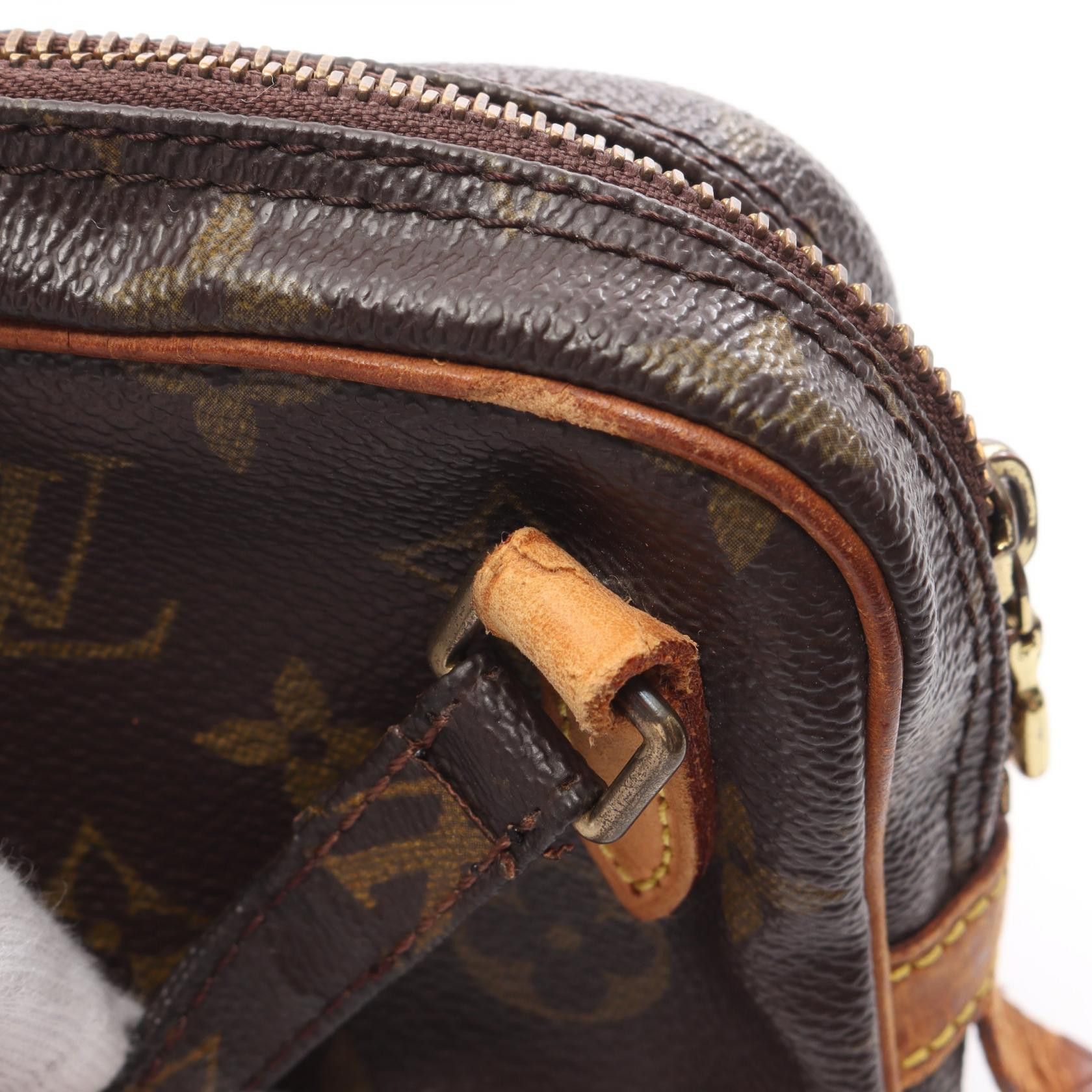 Louis Vuitton Louis Vuitton Marly Monogram Shoulder Bag Leather Brown Size ONE SIZE - 10 Thumbnail