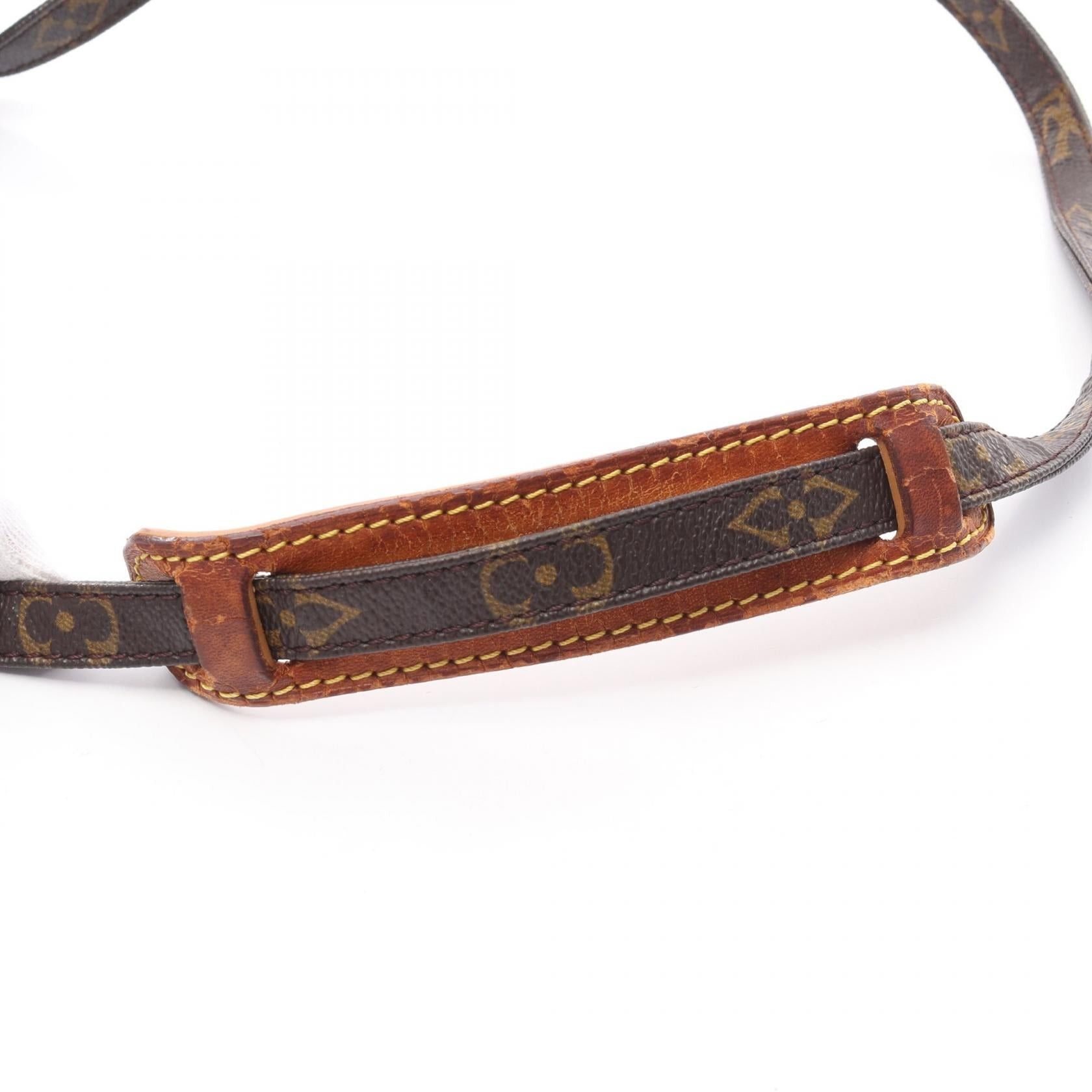 Louis Vuitton Louis Vuitton Marly Monogram Shoulder Bag Leather Brown Size ONE SIZE - 14 Thumbnail