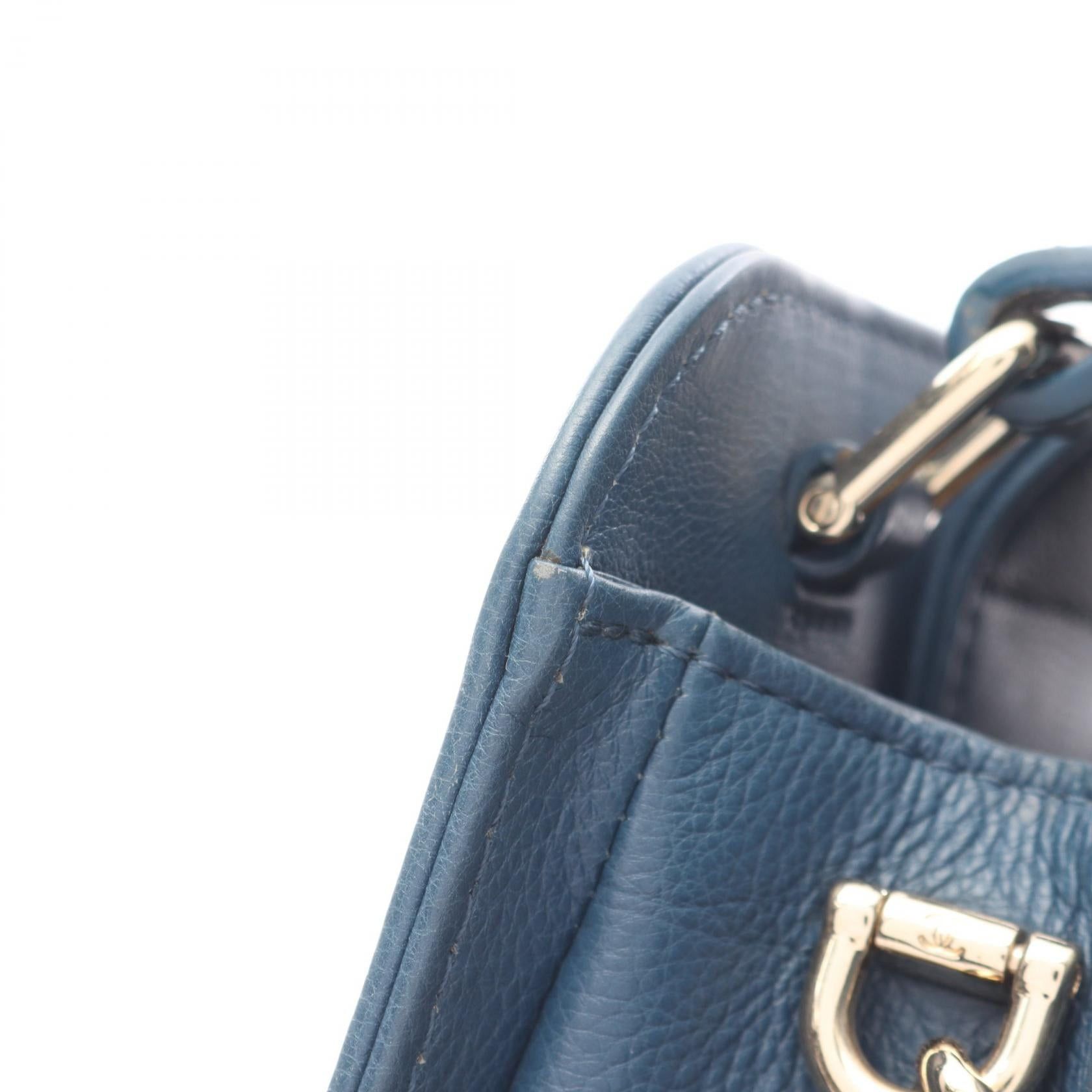 Chanel Chanel Matelasse Chain Shoulder Bag Leather Blue Gold Hardware Size ONE SIZE - 7 Thumbnail