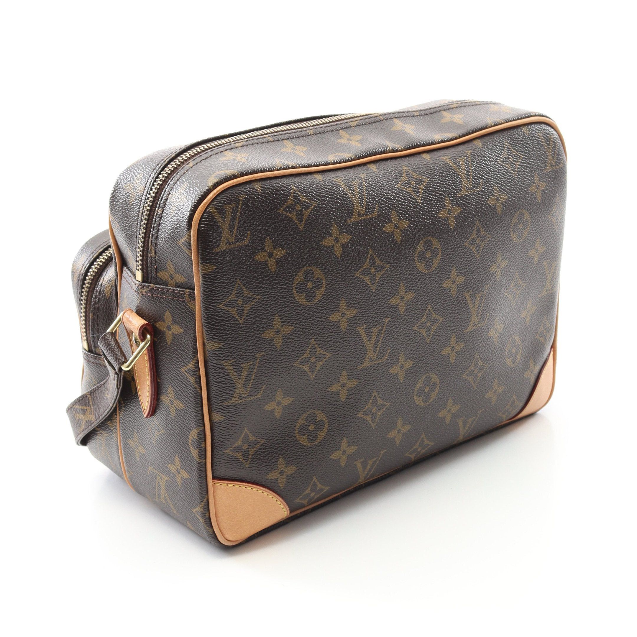 Louis Vuitton Louis Vuitton Nil Monogram Shoulder Bag Leather Brown Size ONE SIZE - 2 Thumbnail