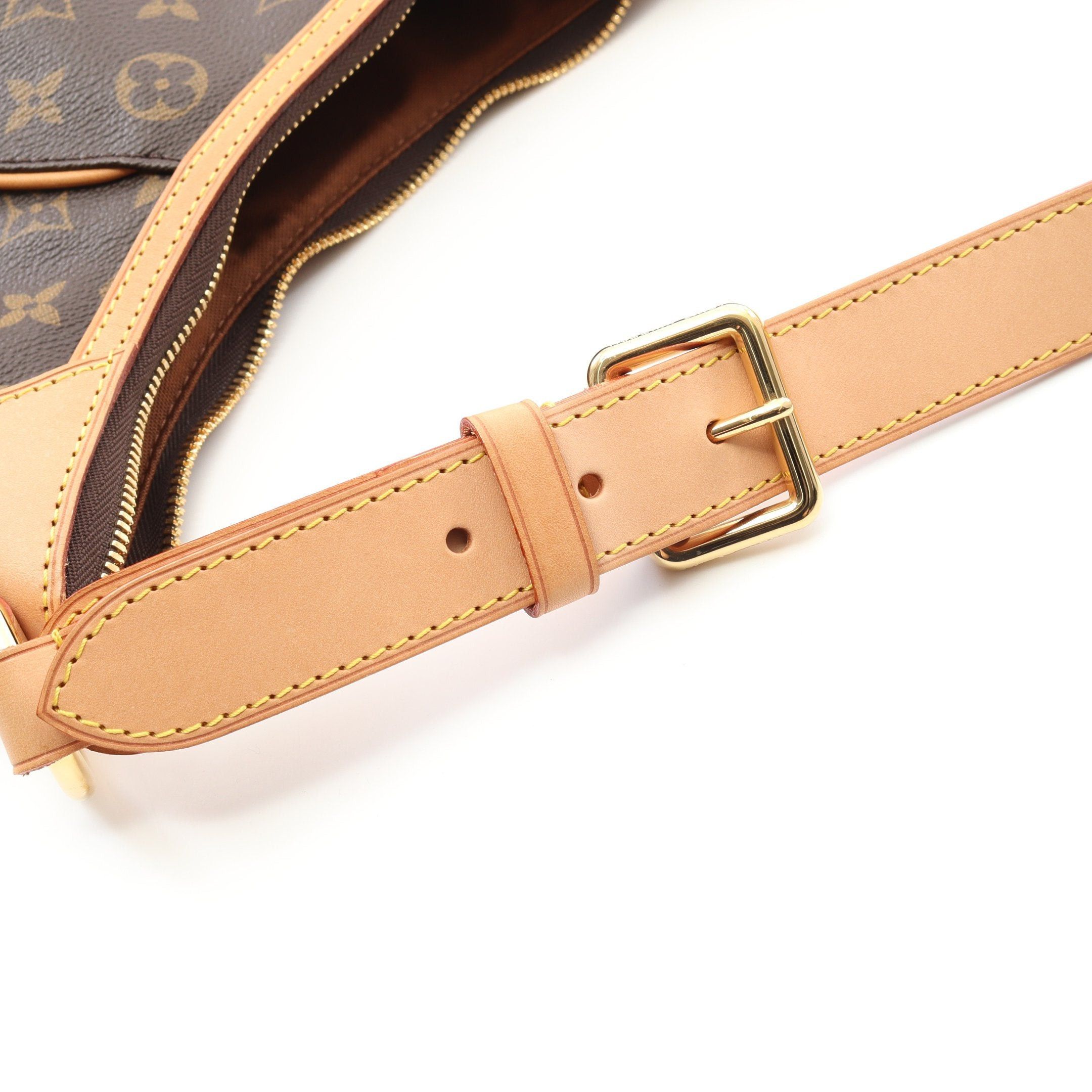 Louis Vuitton Louis Vuitton Thames Gm Monogram Shoulder Bag Leather Brown Size ONE SIZE - 6 Thumbnail
