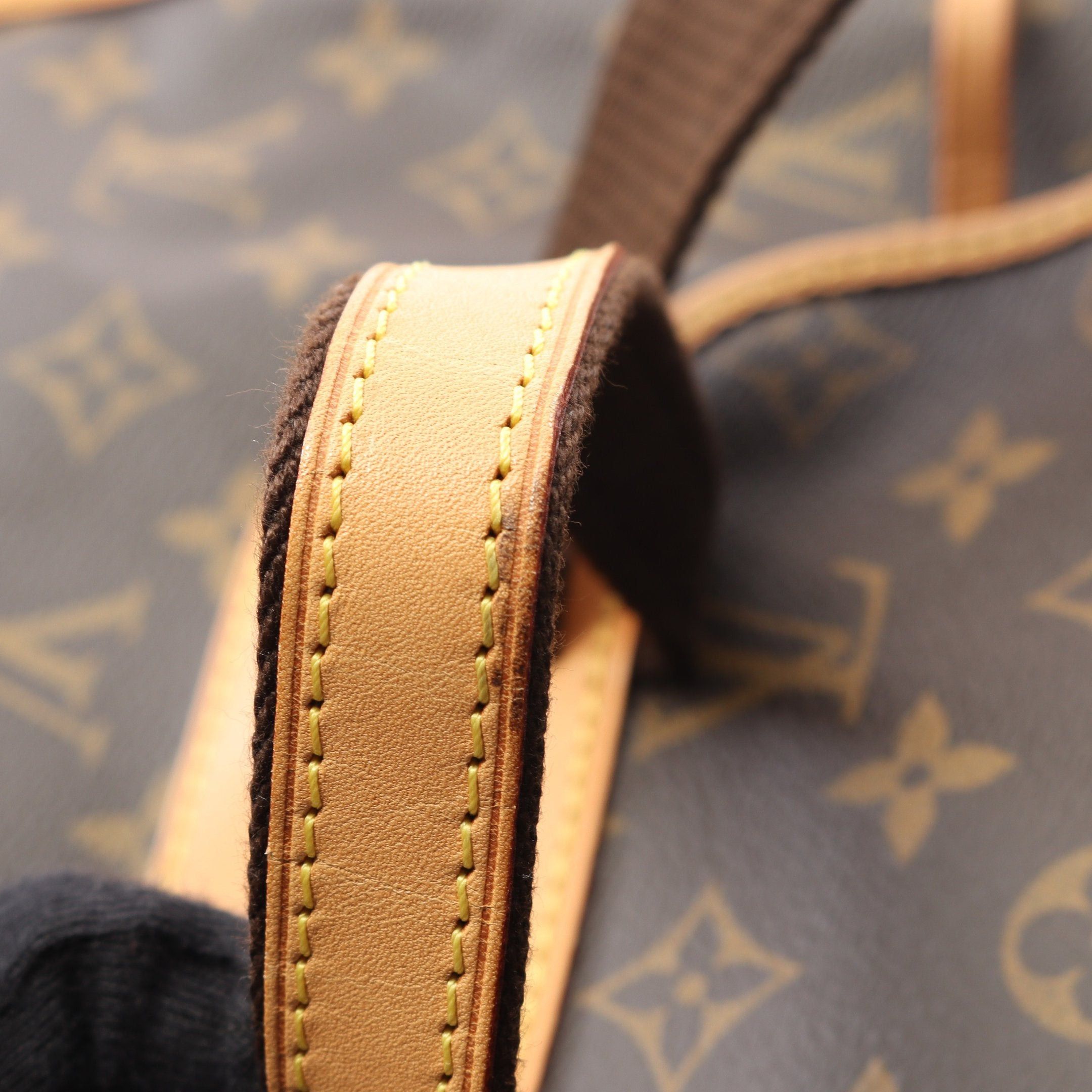 Louis Vuitton Louis Vuitton Sac Ad Bosforo Monogram Backpack Rucksack Leather Brown Size ONE SIZE - 9 Thumbnail