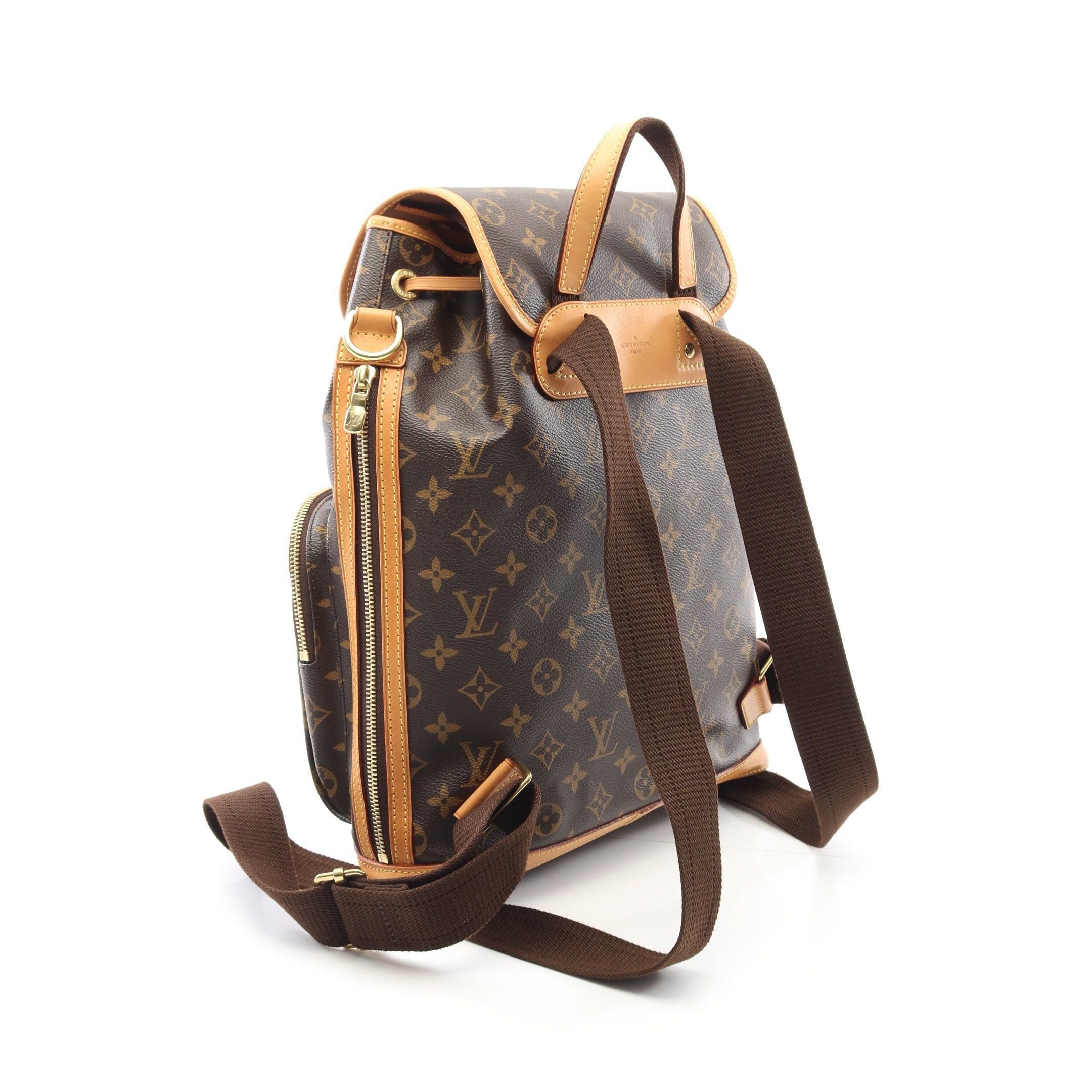 Louis Vuitton Louis Vuitton Sac Ad Bosforo Monogram Backpack Rucksack Leather Brown Size ONE SIZE - 2 Thumbnail