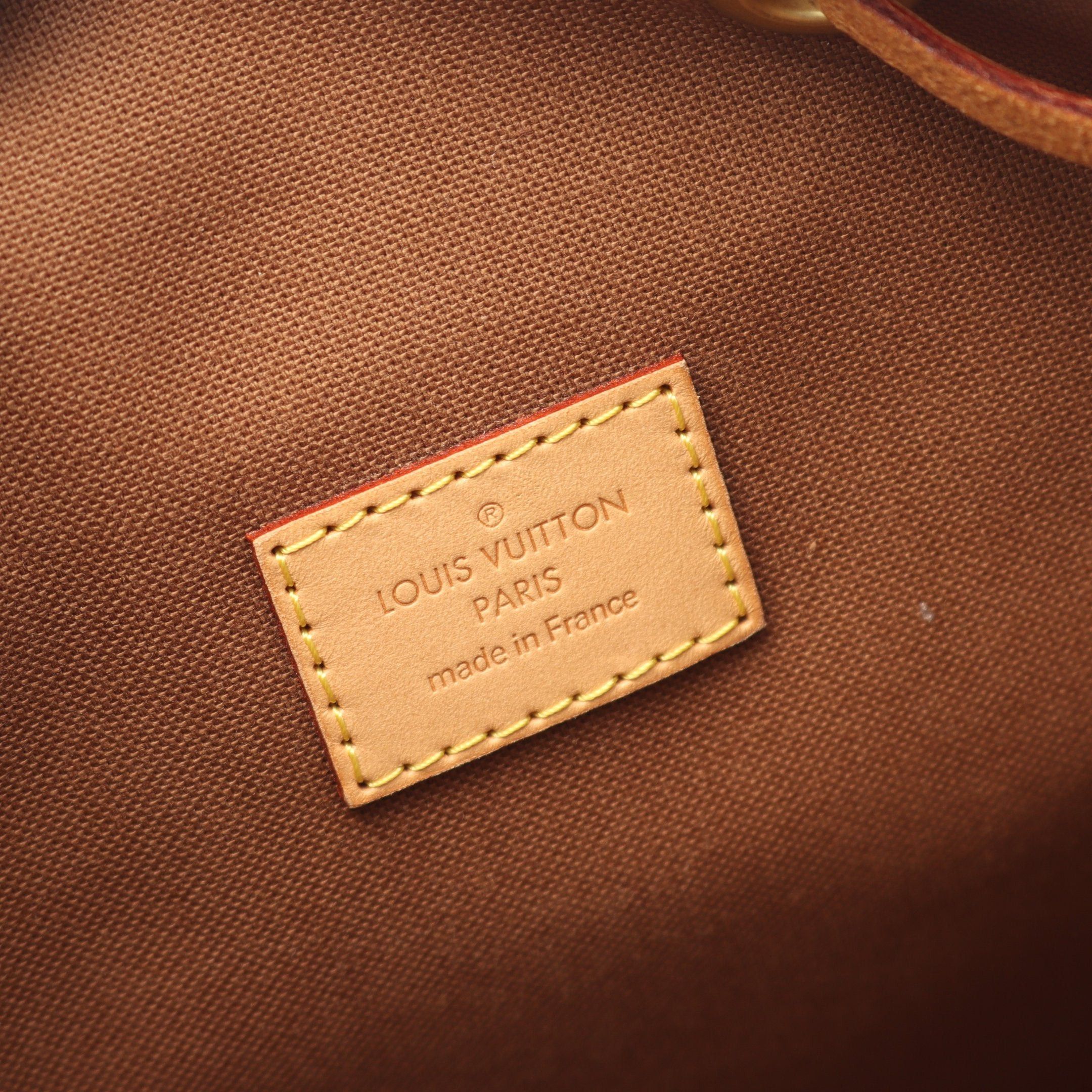 Louis Vuitton Louis Vuitton Sac Ad Bosforo Monogram Backpack Rucksack Leather Brown Size ONE SIZE - 4 Thumbnail