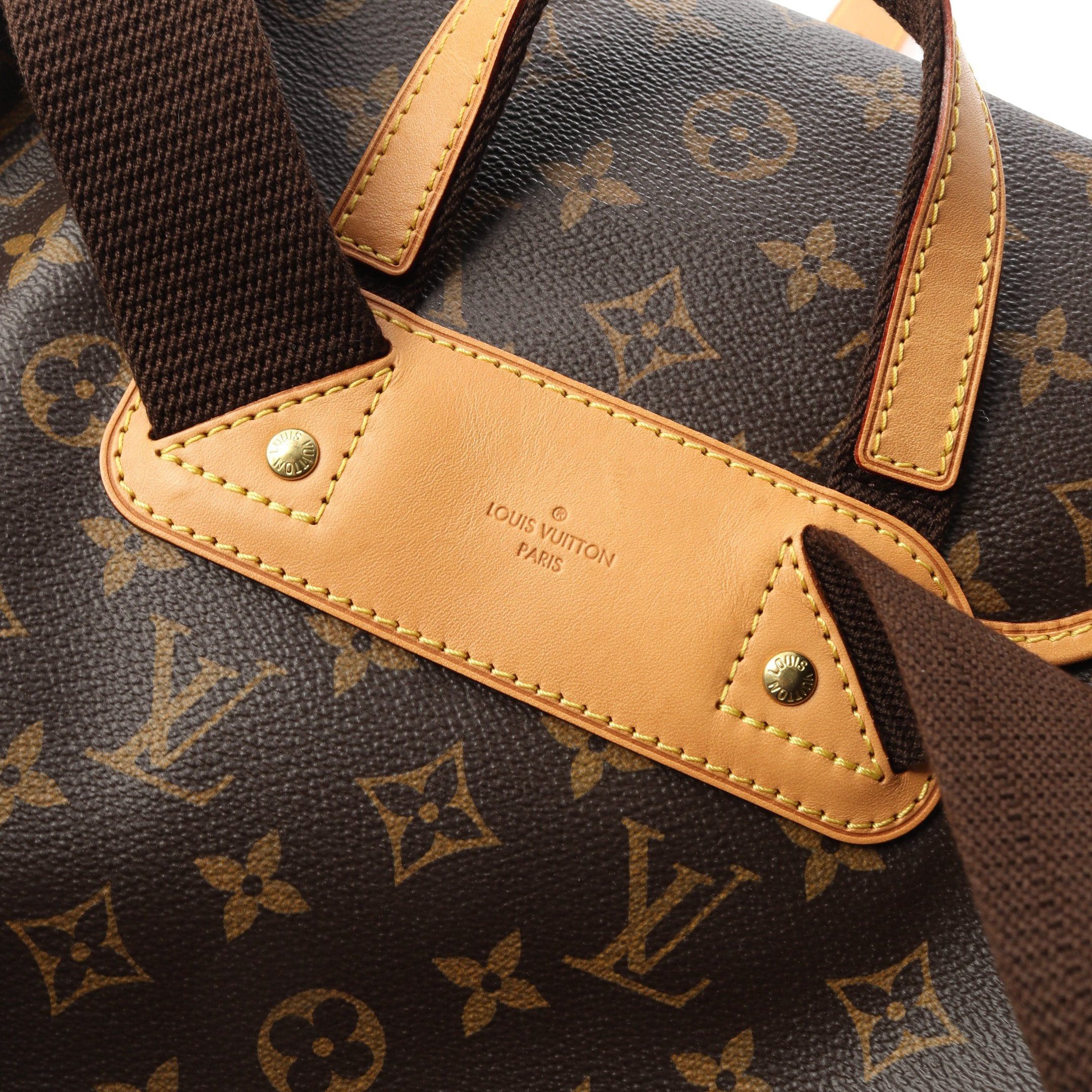 Louis Vuitton Louis Vuitton Sac Ad Bosforo Monogram Backpack Rucksack Leather Brown Size ONE SIZE - 10 Thumbnail