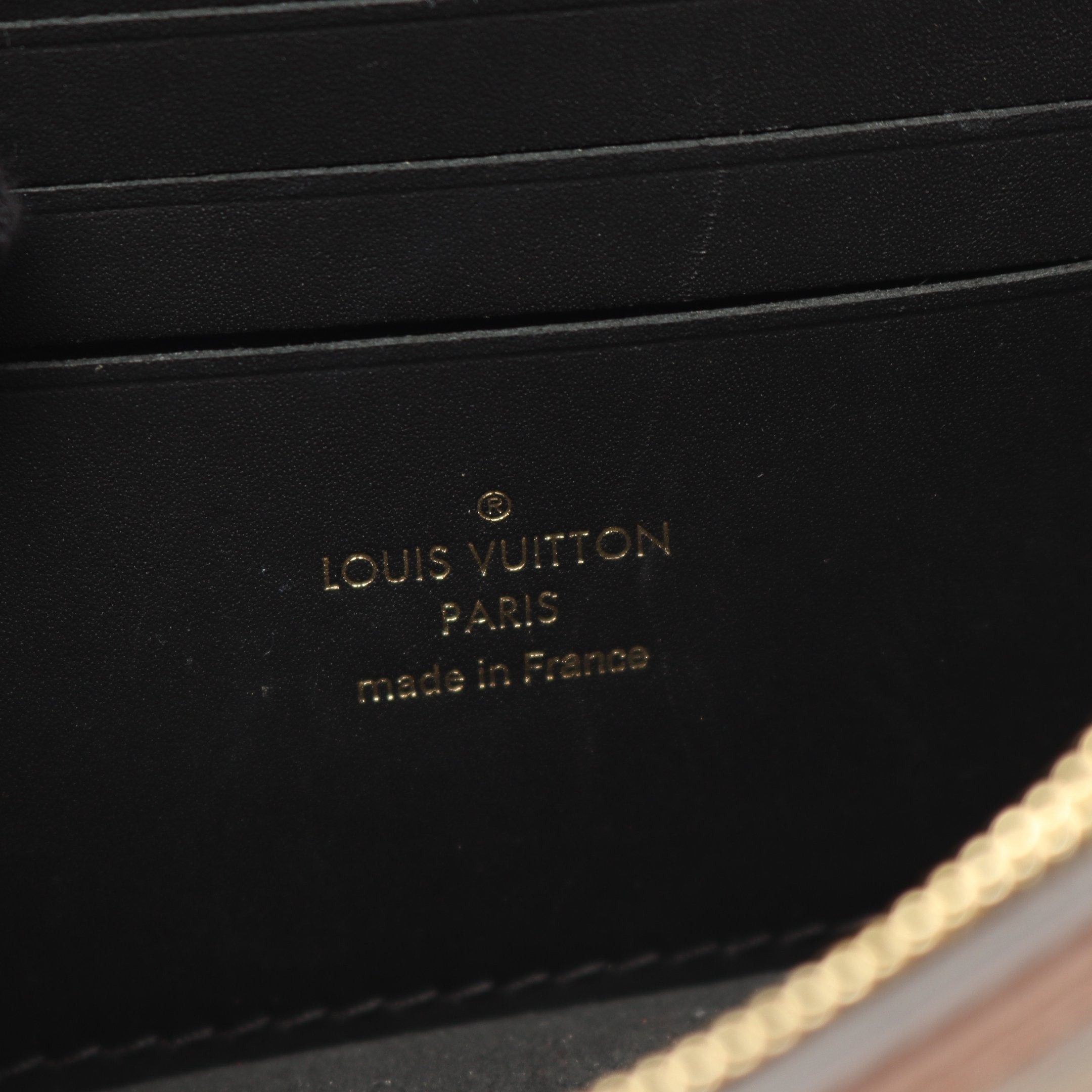 Louis Vuitton Louis Vuitton Portefeuil Dauphine Monogram Reverse Chain Wallet Leather Brown Beige Size ONE SIZE - 4 Thumbnail