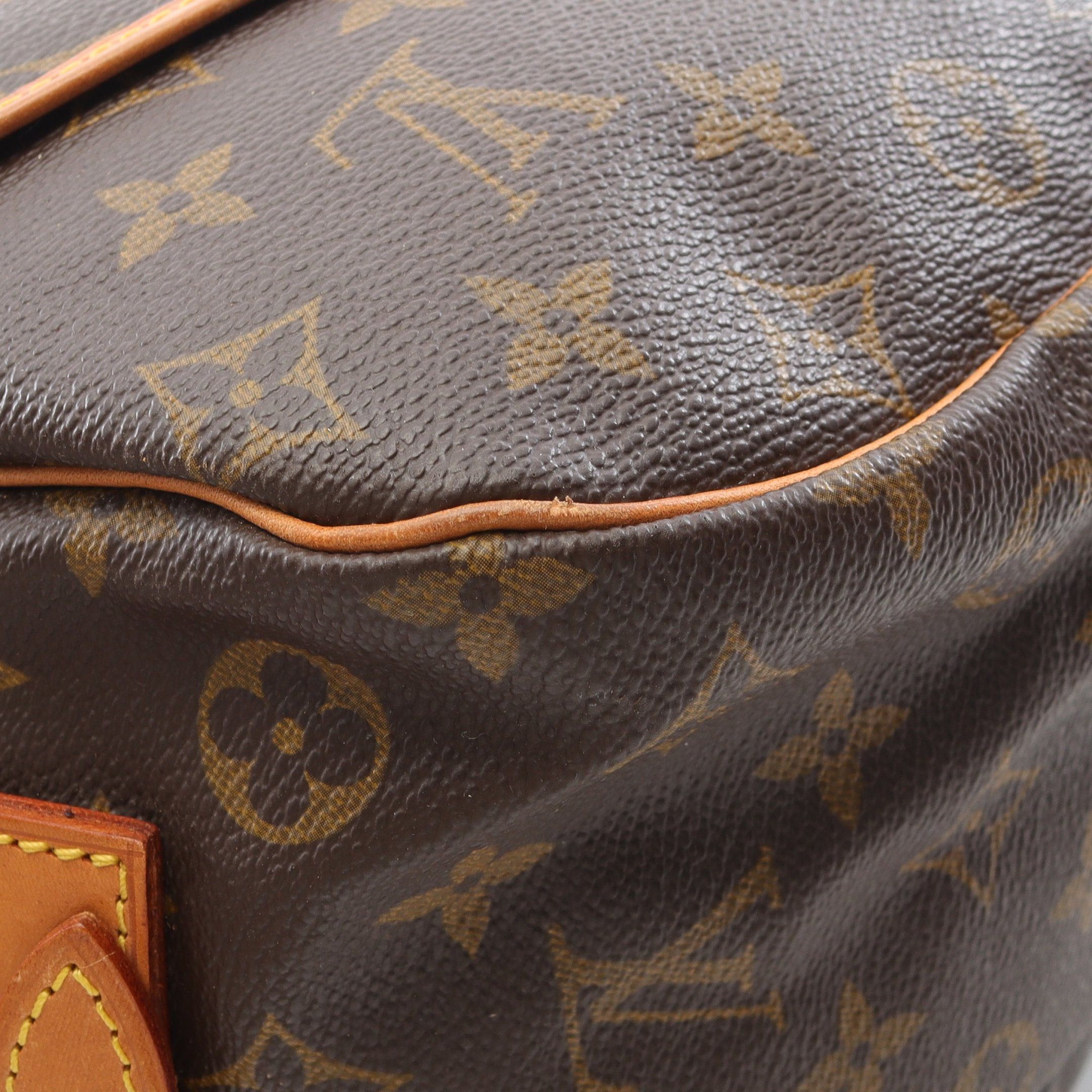Louis Vuitton Louis Vuitton Saumur 35 Monogram Shoulder Bag Leather Brown Size ONE SIZE - 7 Thumbnail